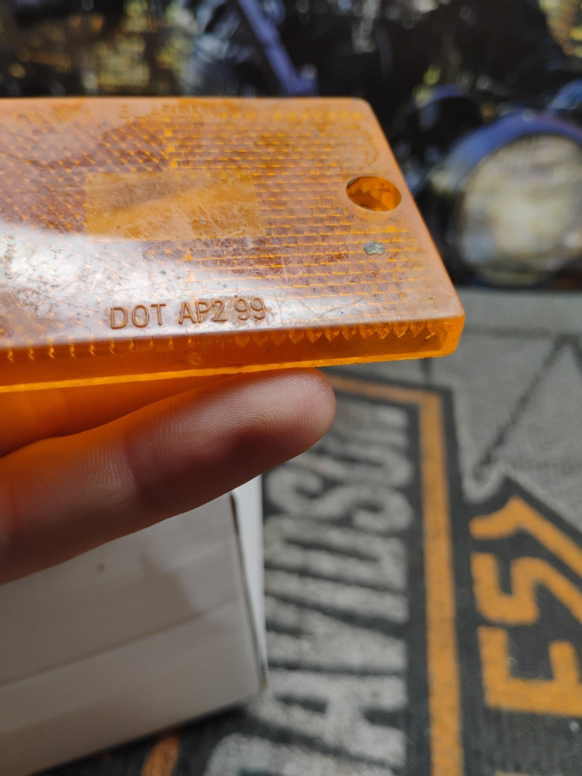 Set Of 2 Amber Lens Cover BLAZER DOT AP2 99