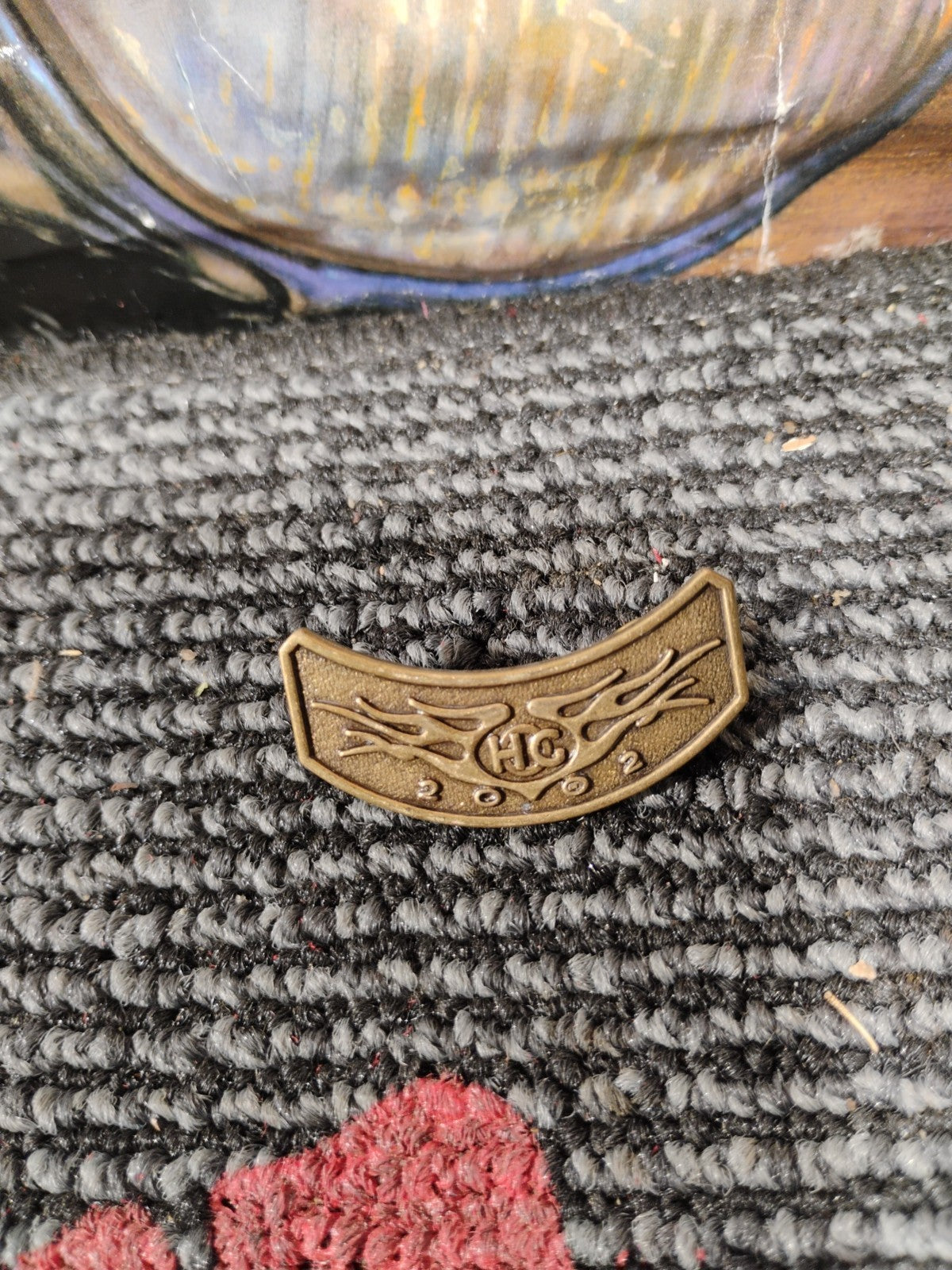 2002 Harley-Davidson Harley Owners Group HOG H.O.G. Member Vest Pin Badge Rocker