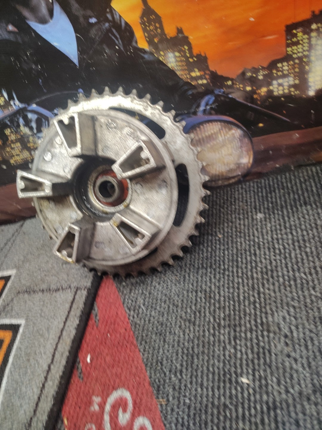 Rear sprocket & carrier F2 Honda cbr600f2 cbr 600 91-94 #RR1