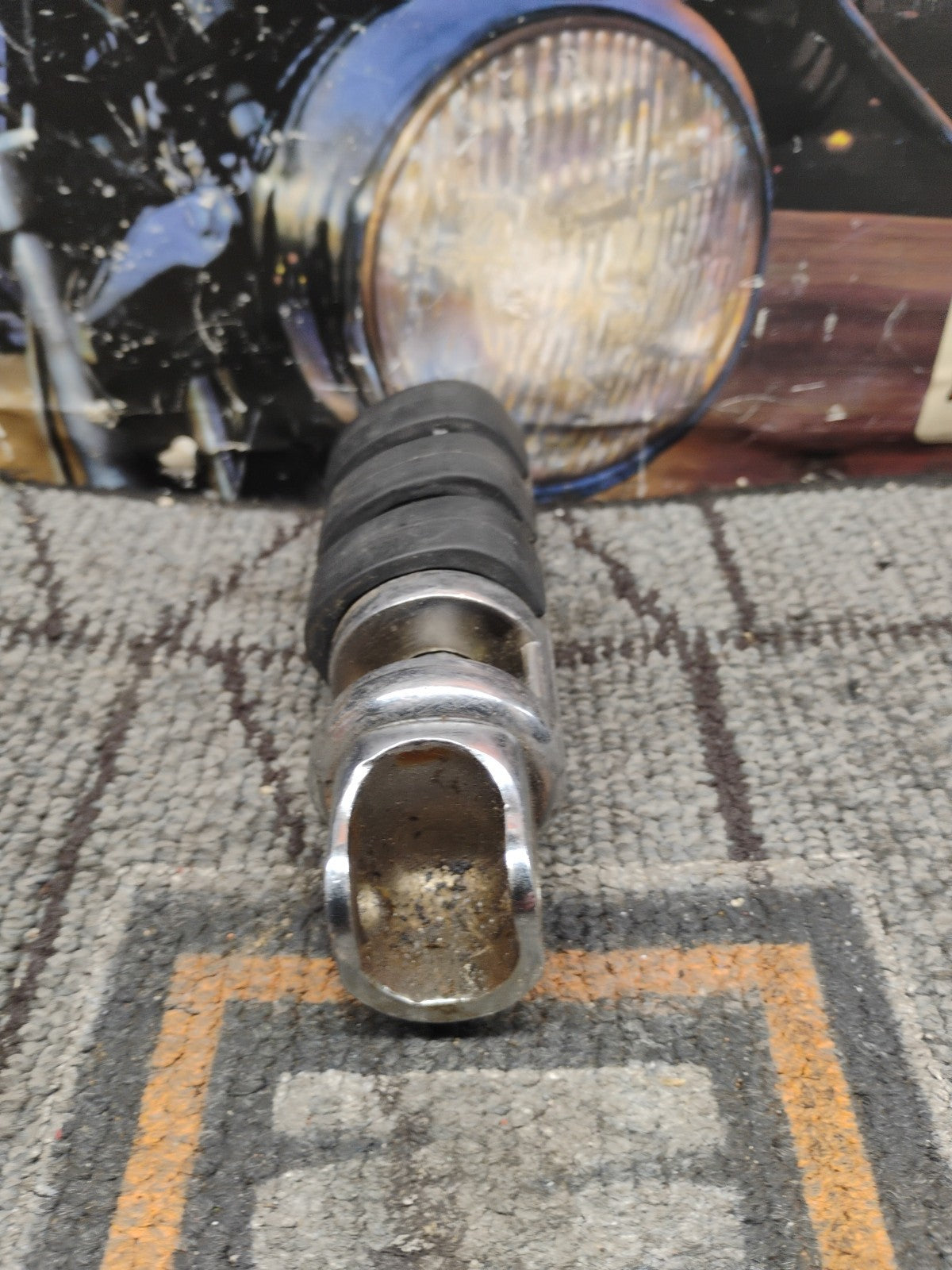 1991 HARLEY-DAVIDSON SPORTSTER XL1200 FRONT RIGHT FOOT PEG 