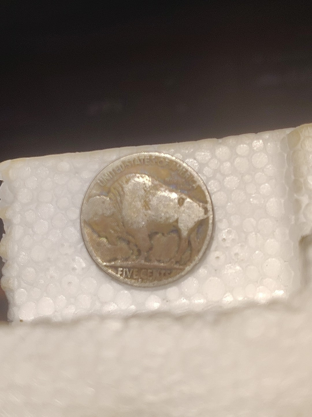 1934 D Buffalo Nickel Dripping Luster++ Gorgeous Rainbow Toning!