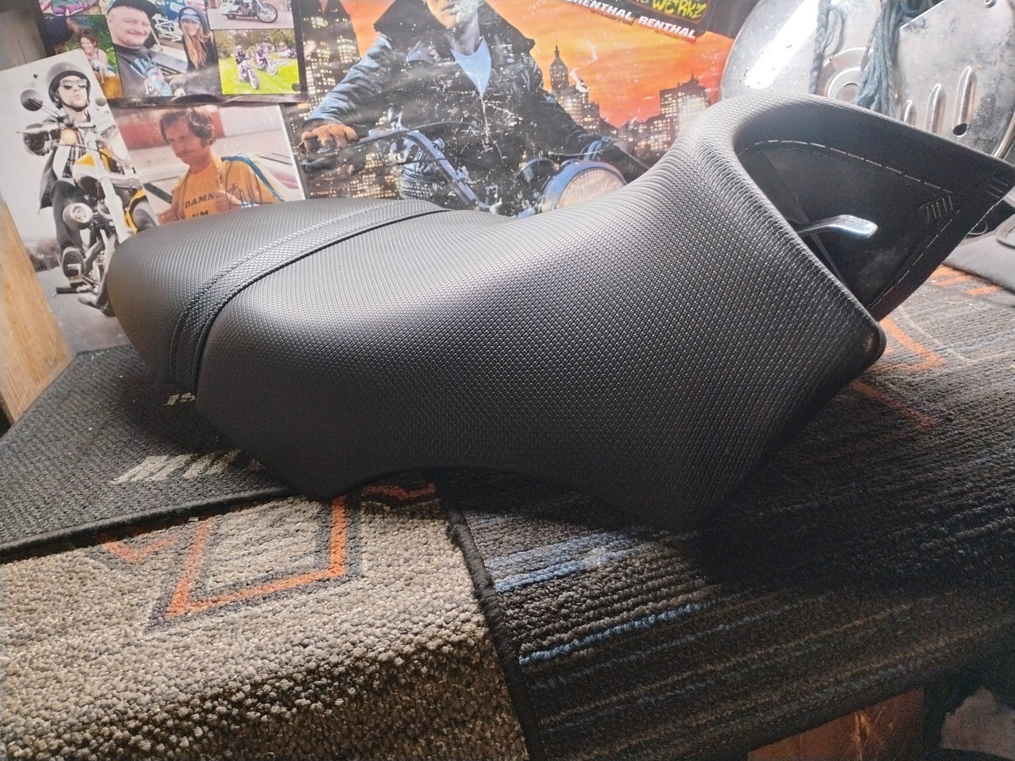 OEM Buell XB12S Motorcycle Seat Black Rider Saddle