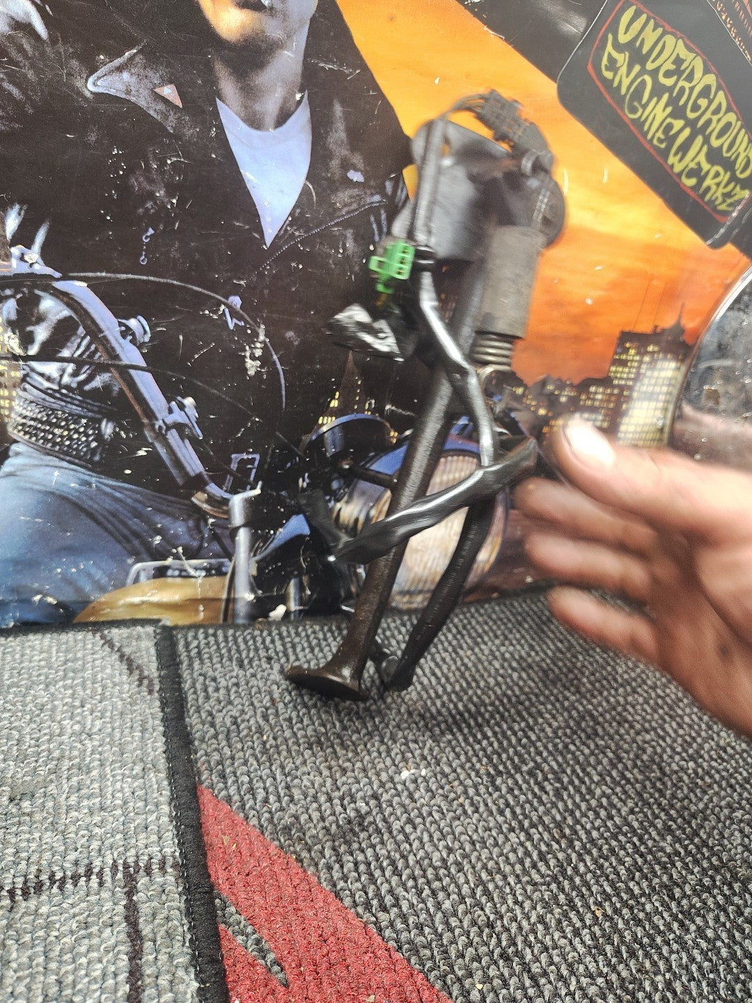 1991 91 92 93 94 HONDA CBR 600 F2 CBR600 KICKSTAND KICK SIDE STAND And Switch 