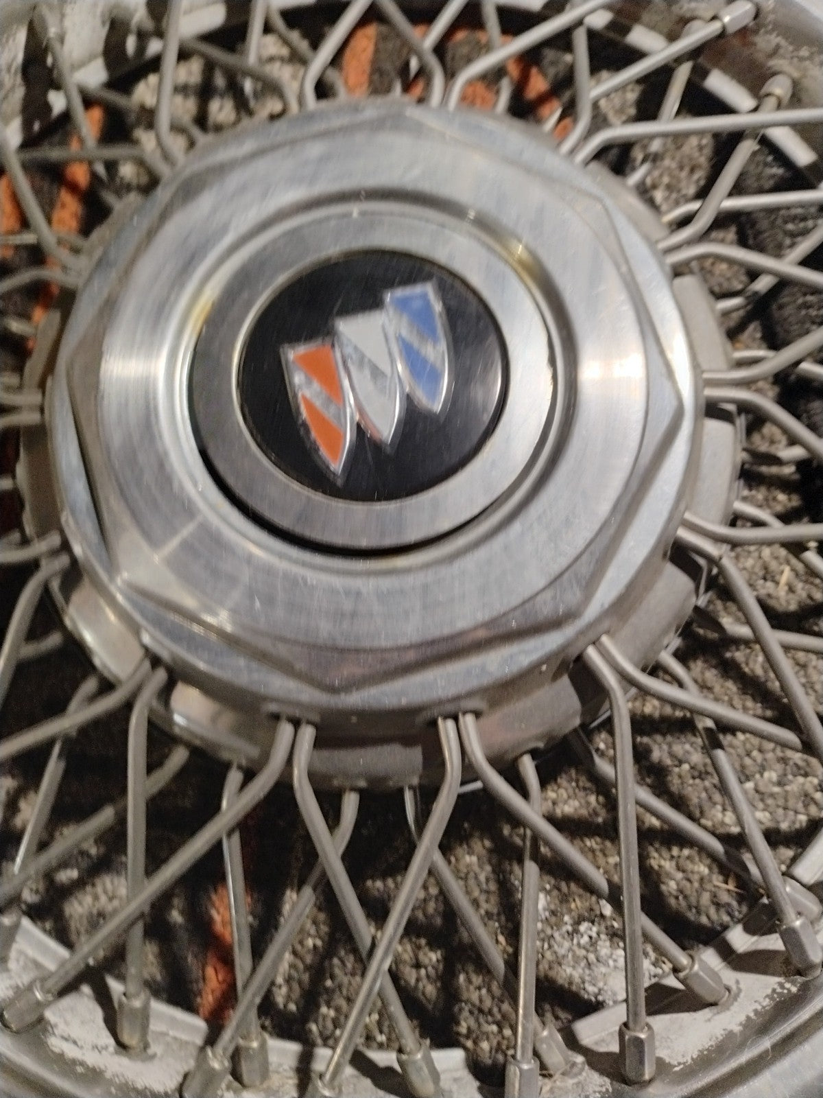 NOS Wheel Covers Set (4) 1986-1988 Buick  Skylark skyhawk  13" Wire Hubcaps