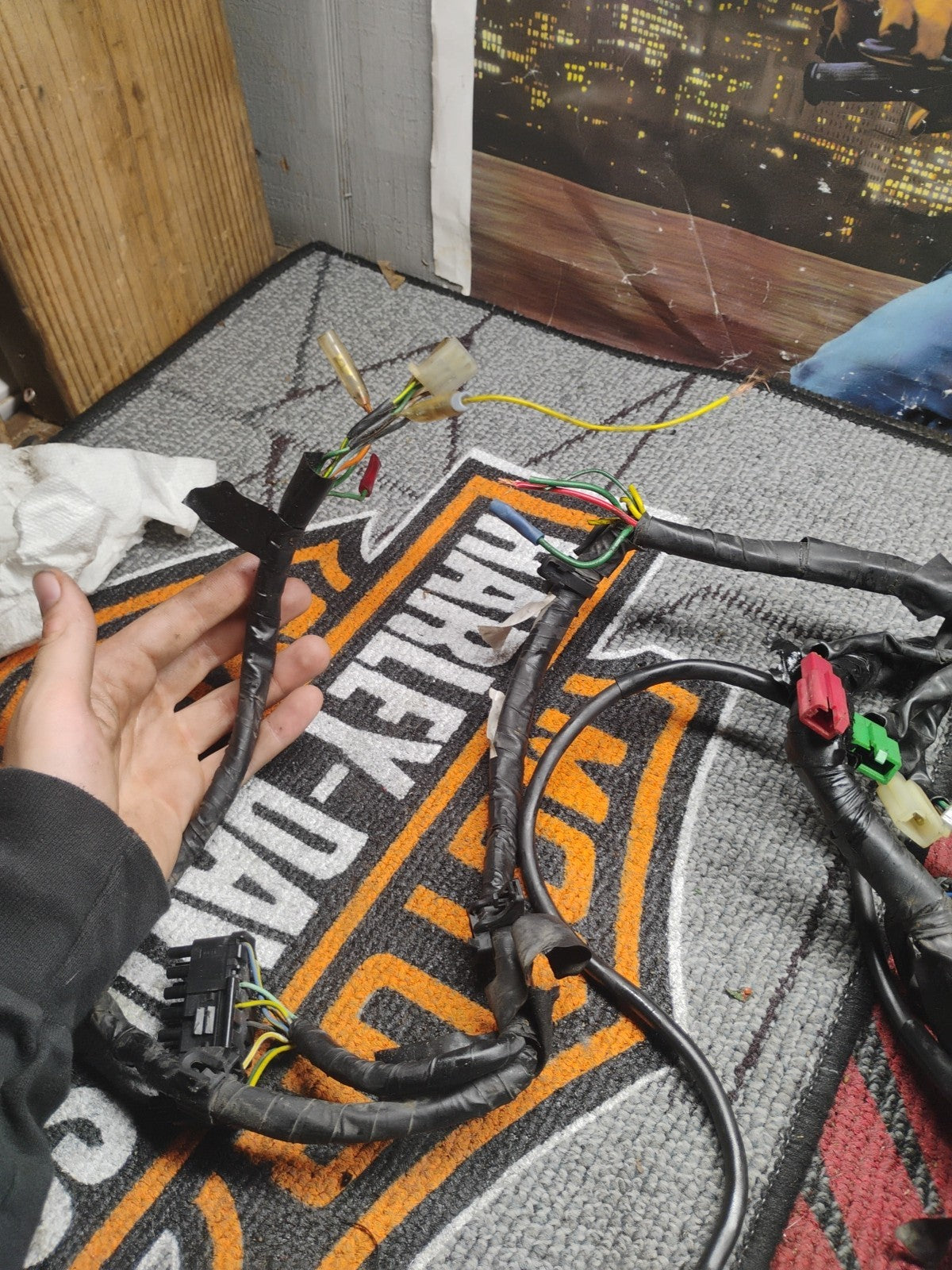 1991-1994 HONDA CBR600 CBR 600 F2 MAIN WIRING HARNESS ELECTRICAL UNIT