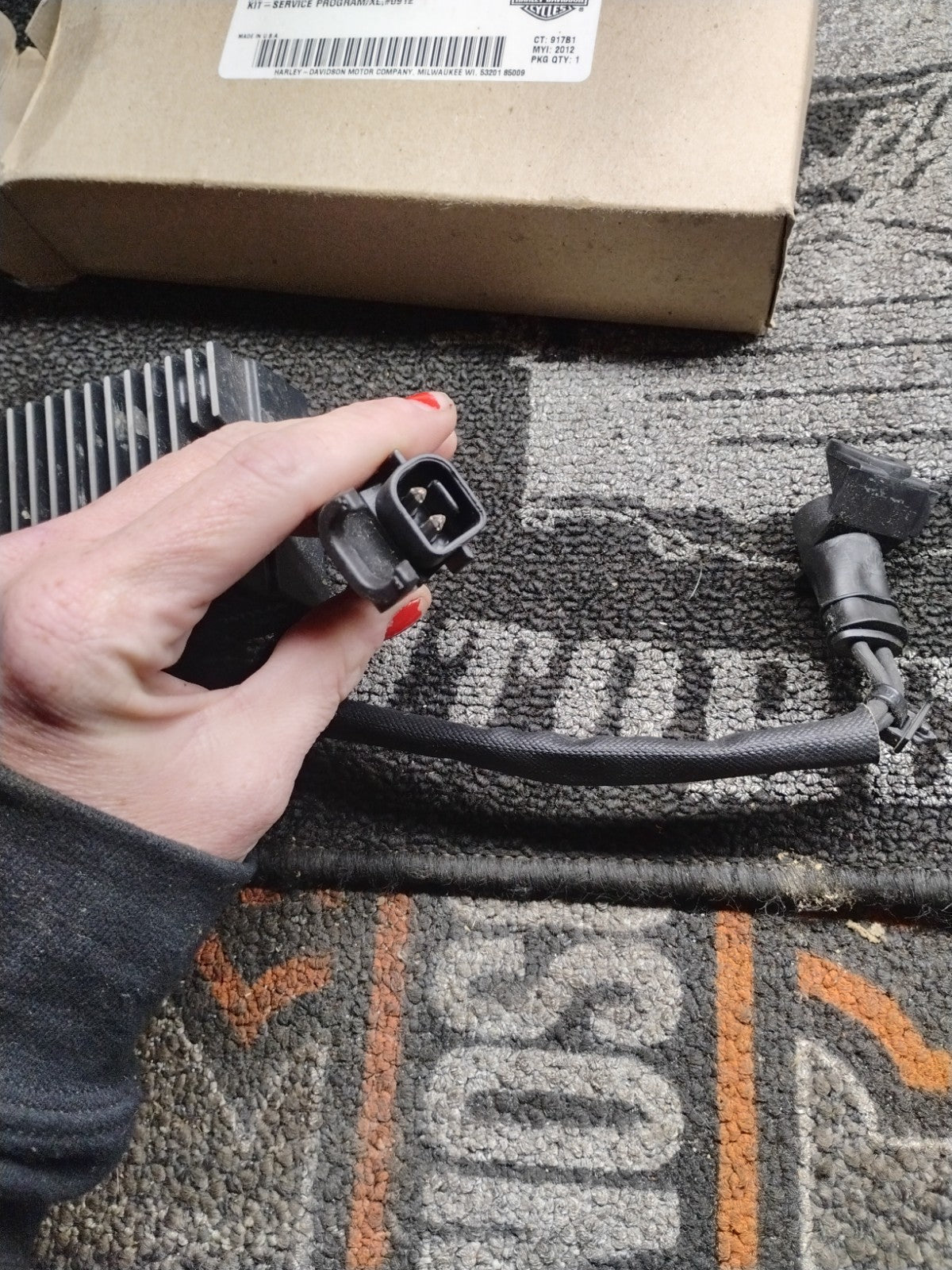 OEM Harley-Davidson 91700029 Voltage Regulator Sportster XL Recall Take-Off