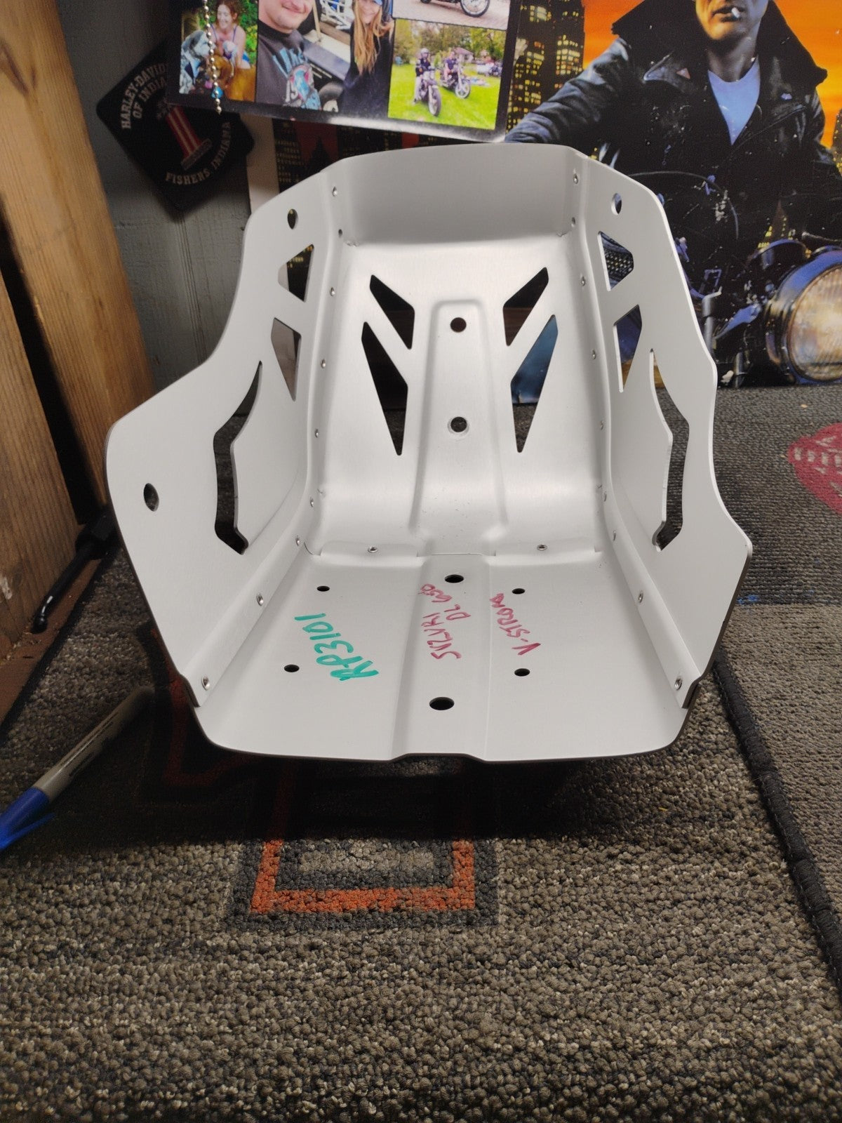 For Suzuki V-Strom DL650 XT 2011-2022 Skid Plate Plate Engine Guards Protector