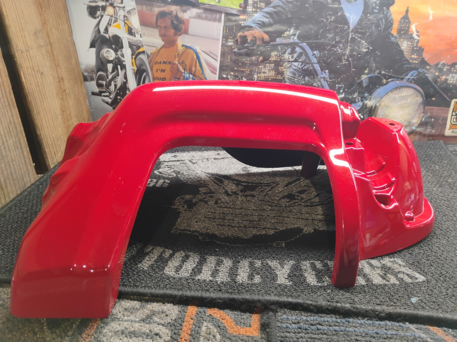2012 Harley-Davidson CVO Right Lower Fairing Tomahawk Red OEM 58817-05