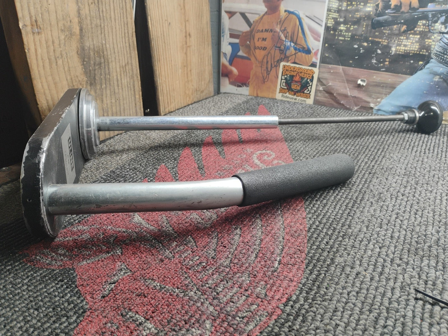 U-LINE H-88 INDUSTRIAL STRETCH WRAP DISPENSER 12" 15" 18" ROLLS	TENSION CONTROL 