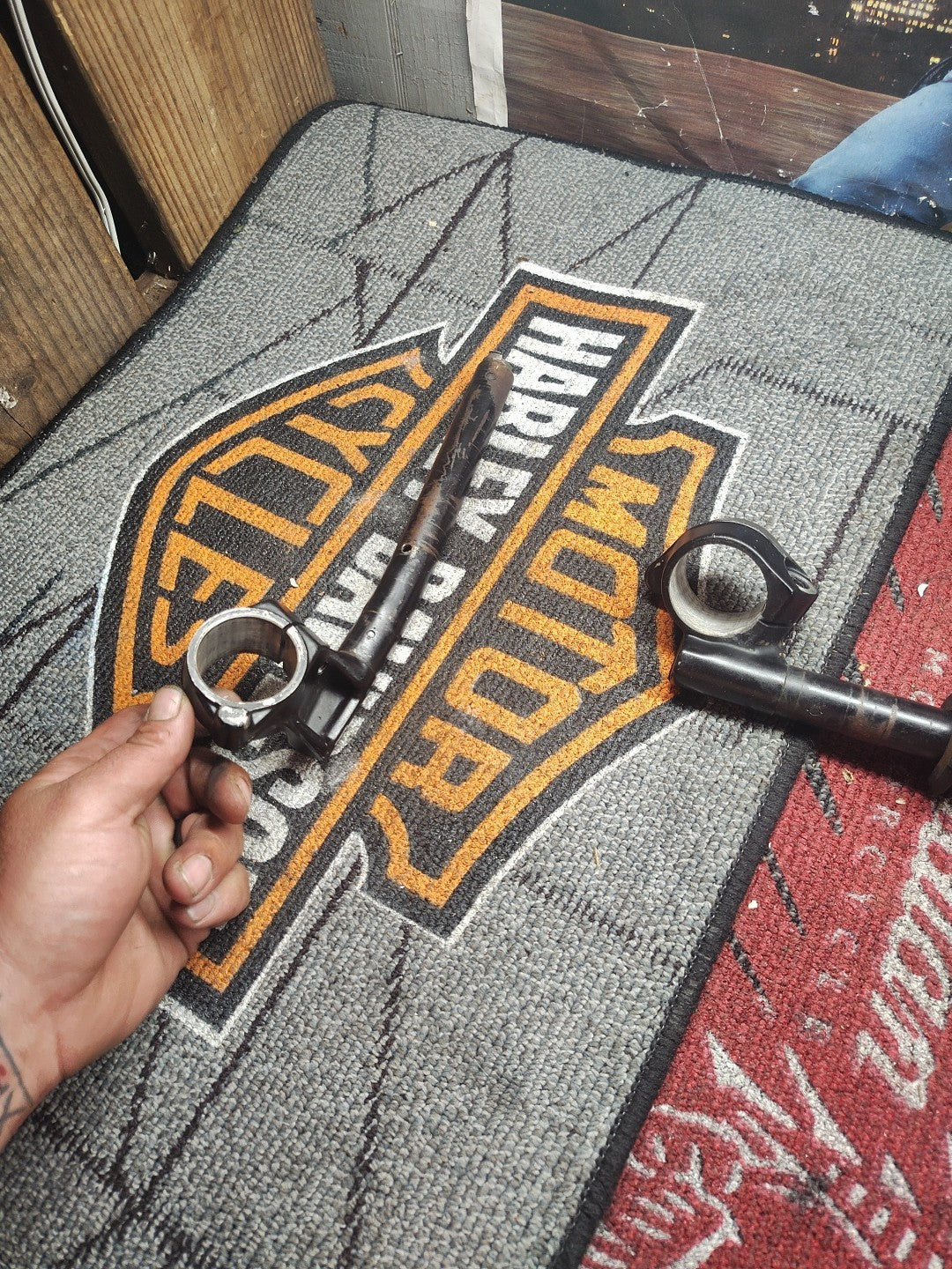 1991 92 98 HONDA CBR 600 F2 F3 LEFT And Right HANDLEBAR CLIP ON