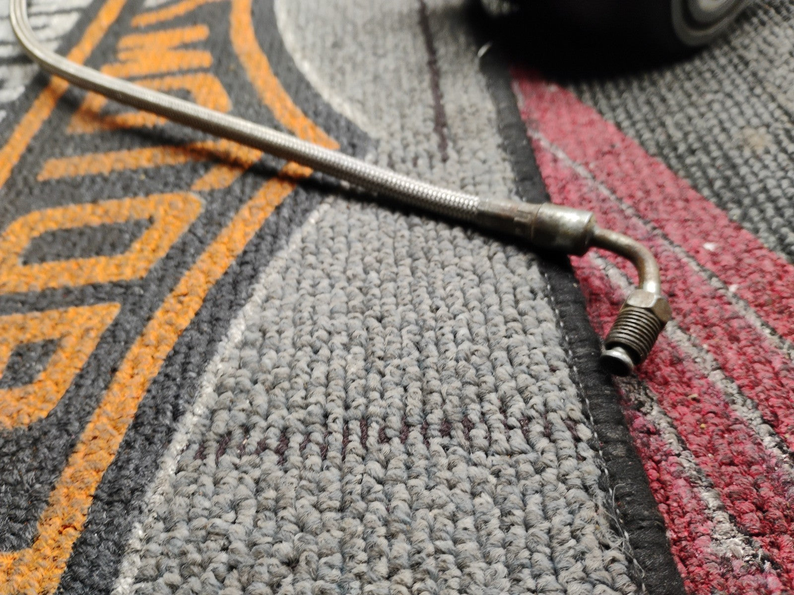 Harley Shovelhead FX FLH Banana Brake Caliper With Brake Line 