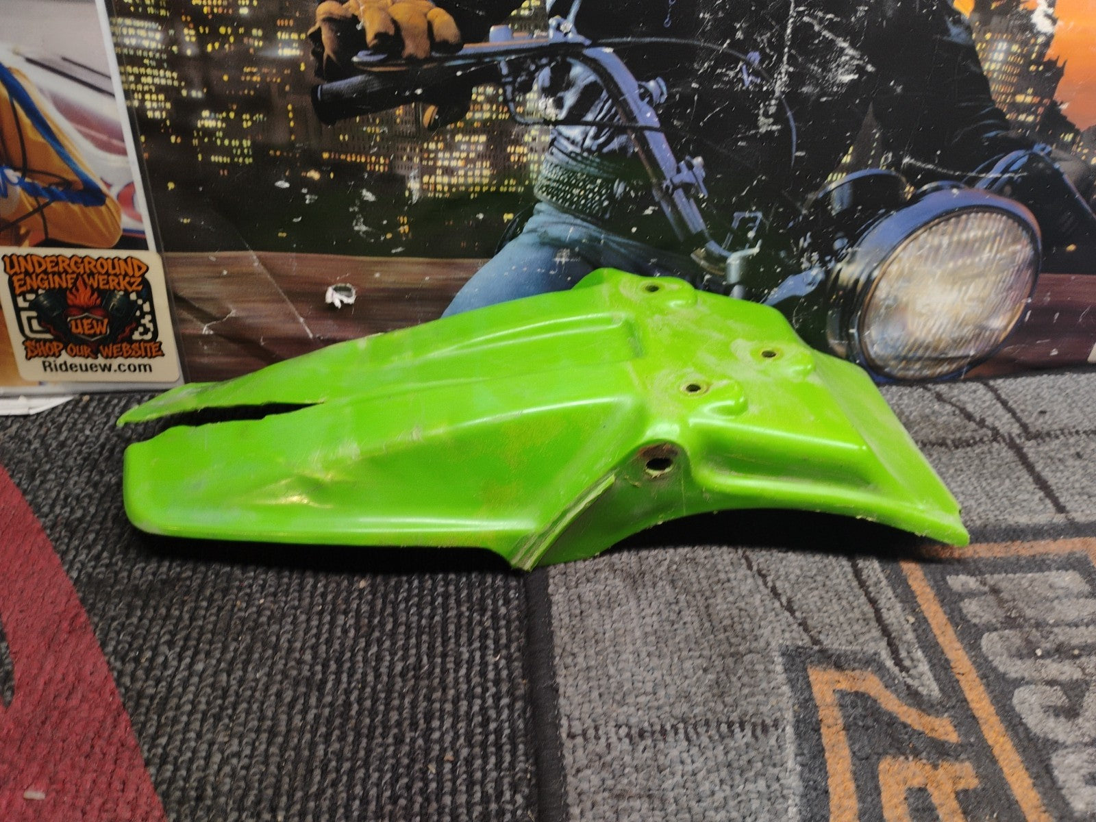 Rear Fender 98 Kx60 Plastics 