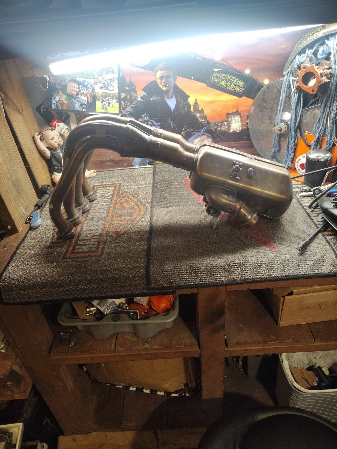  Yamaha R6 YZFR6 17-20 OEM Exhaust Headers Header Manifold Sensor NICE!