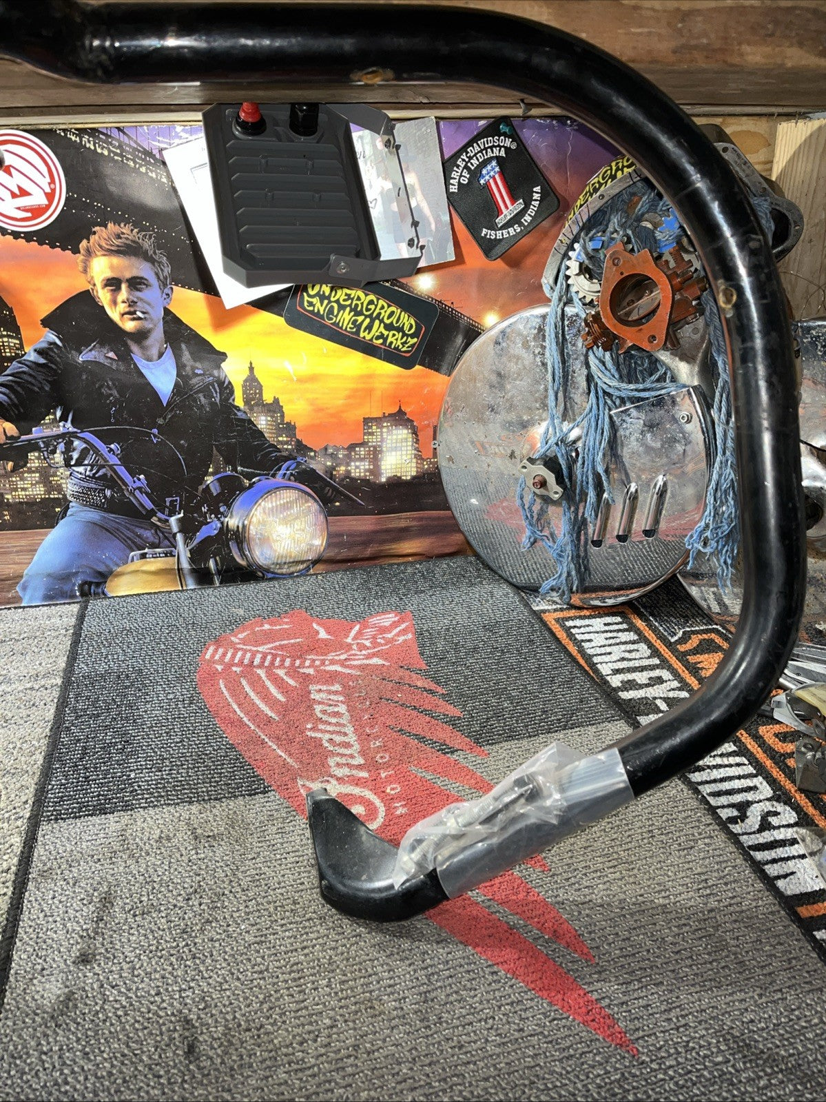 Highway Engine Guard Crash Bar Fit For Indian Roadmaster Chiefton Dark Horse