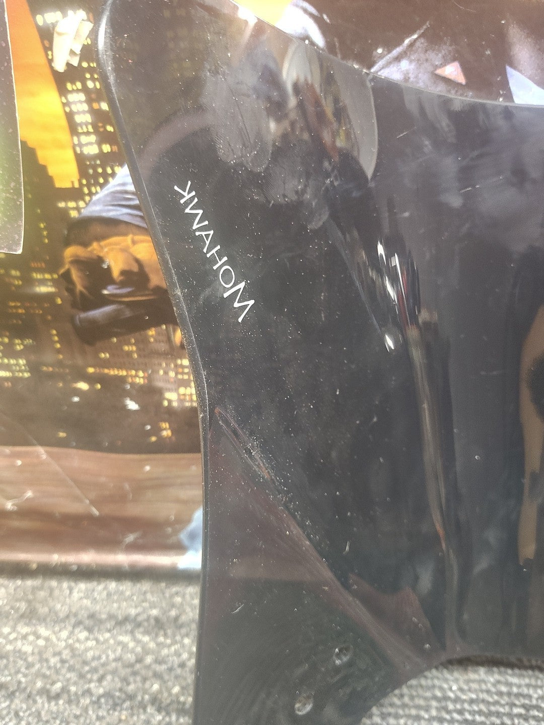 National Cycle Mohawk Windshield Kit for Harley and Hondas - Dk Smk - N2839-001