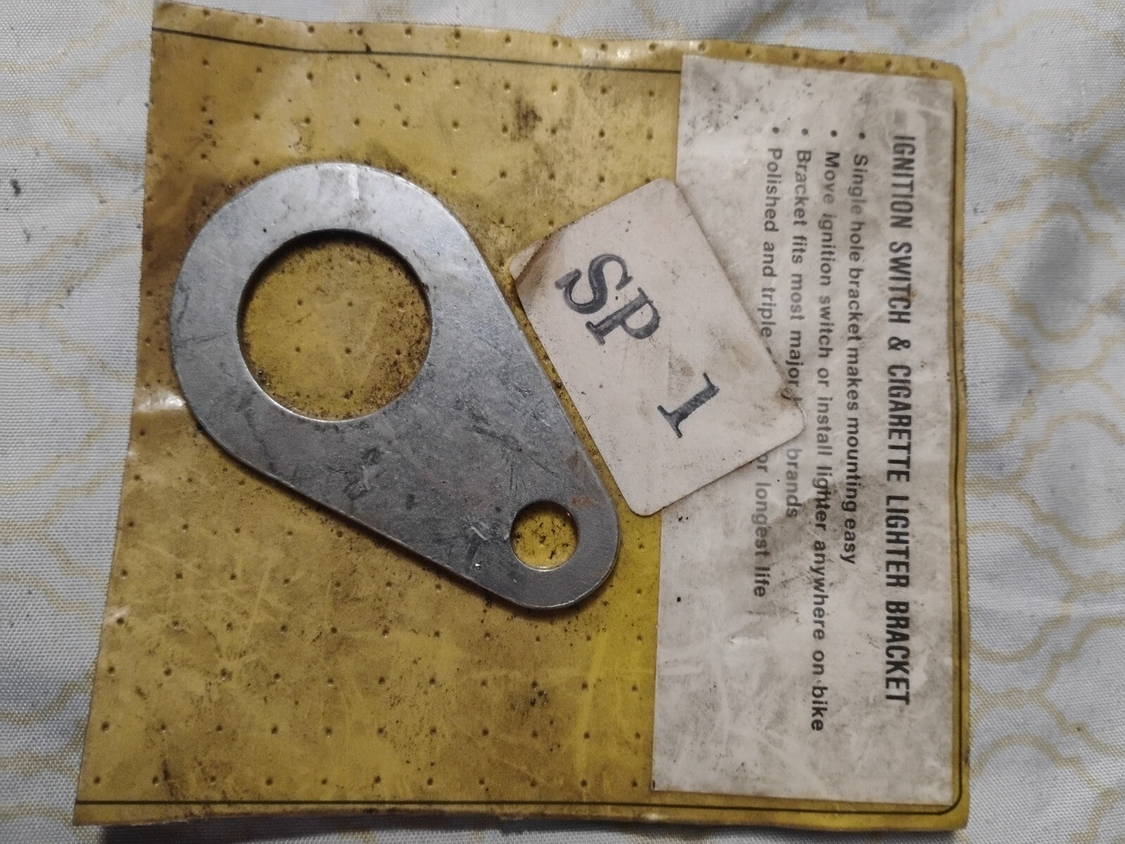 Harley-Davidson-Custom Chrome Ignition Switch Mounting Plate