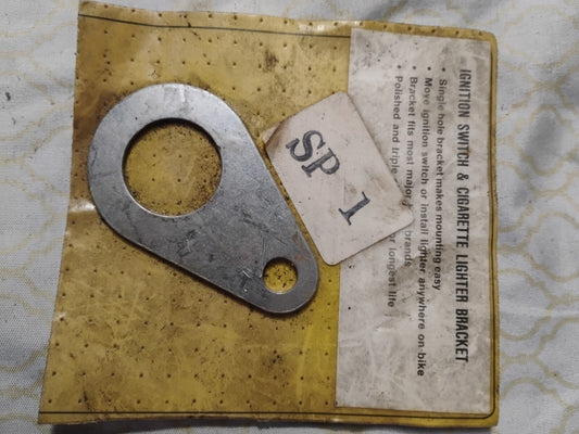 Harley-Davidson-Custom Chrome Ignition Switch Mounting Plate