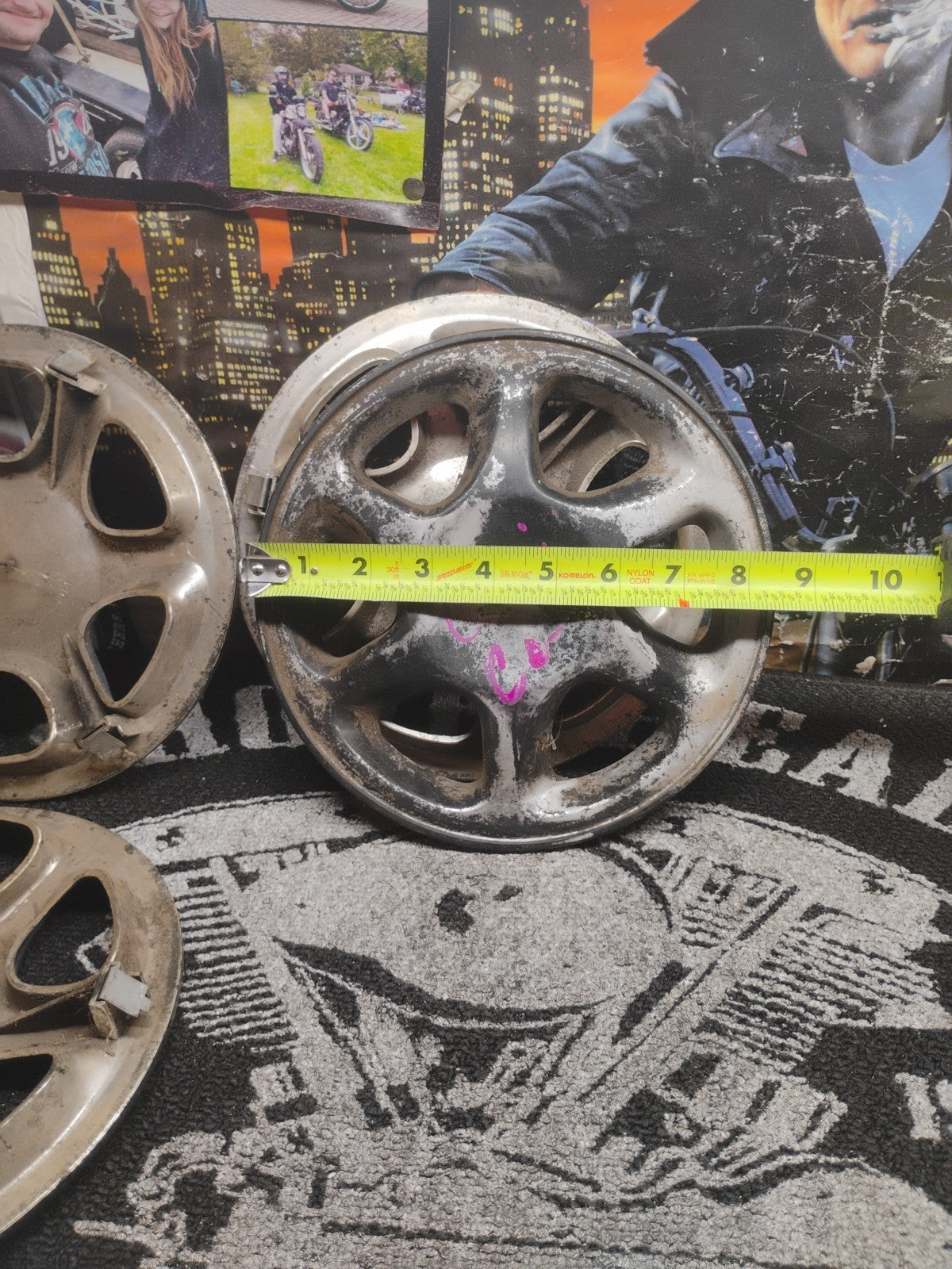 Set Of 4 Golf Cart Rims 8.5 Inch