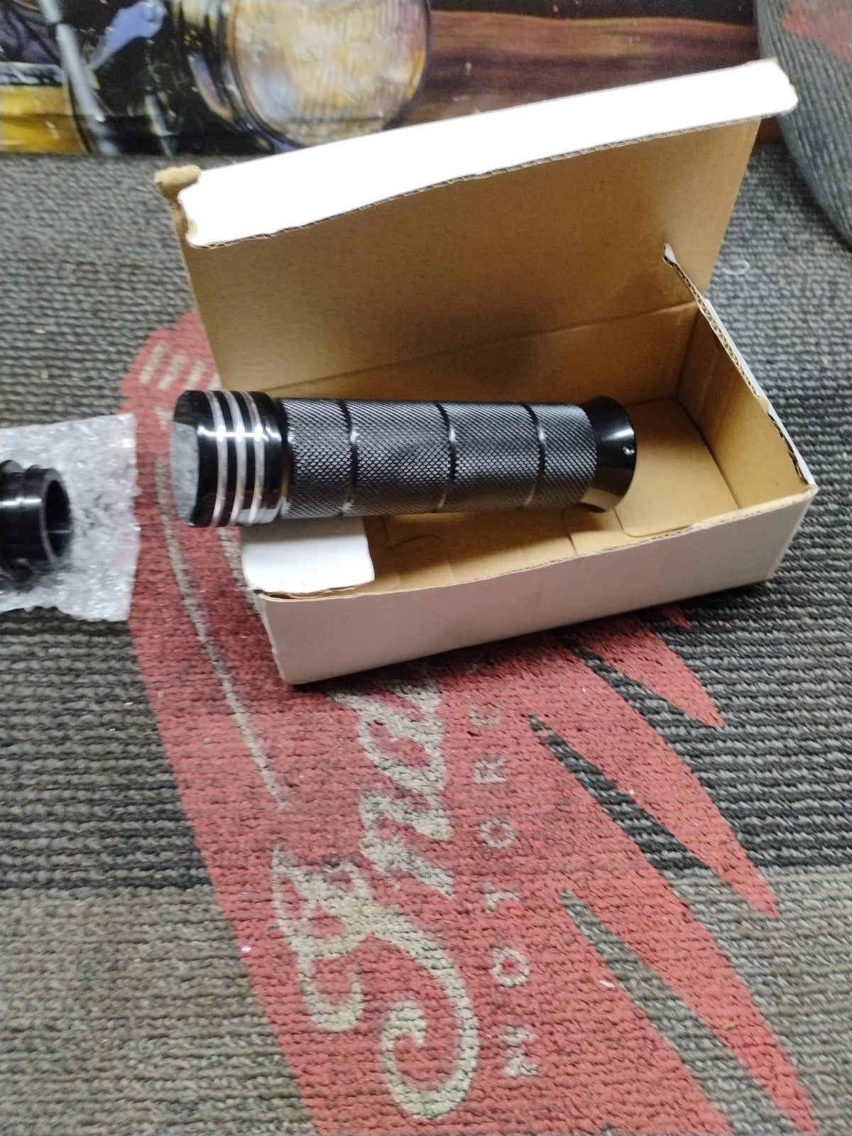 BLACK CNC ALUMINUM HANDLEBAR GRIPS HARLEY DAVIDSON FLY BY WIRE MODELS