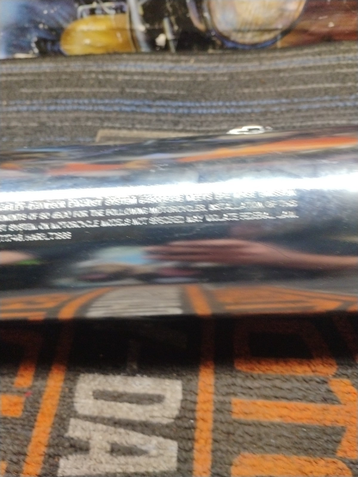 17-24 Harley Tri Glide FLHTCUTG Exhaust Stock Muffler Blunt Tip OEM 64900244B