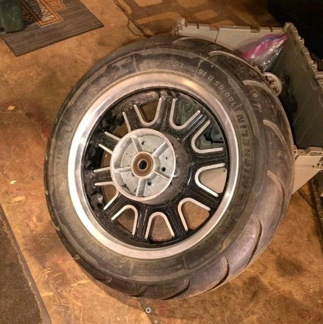 2017 Indian Roadmaster Rear Wheel And New Michelin Tire