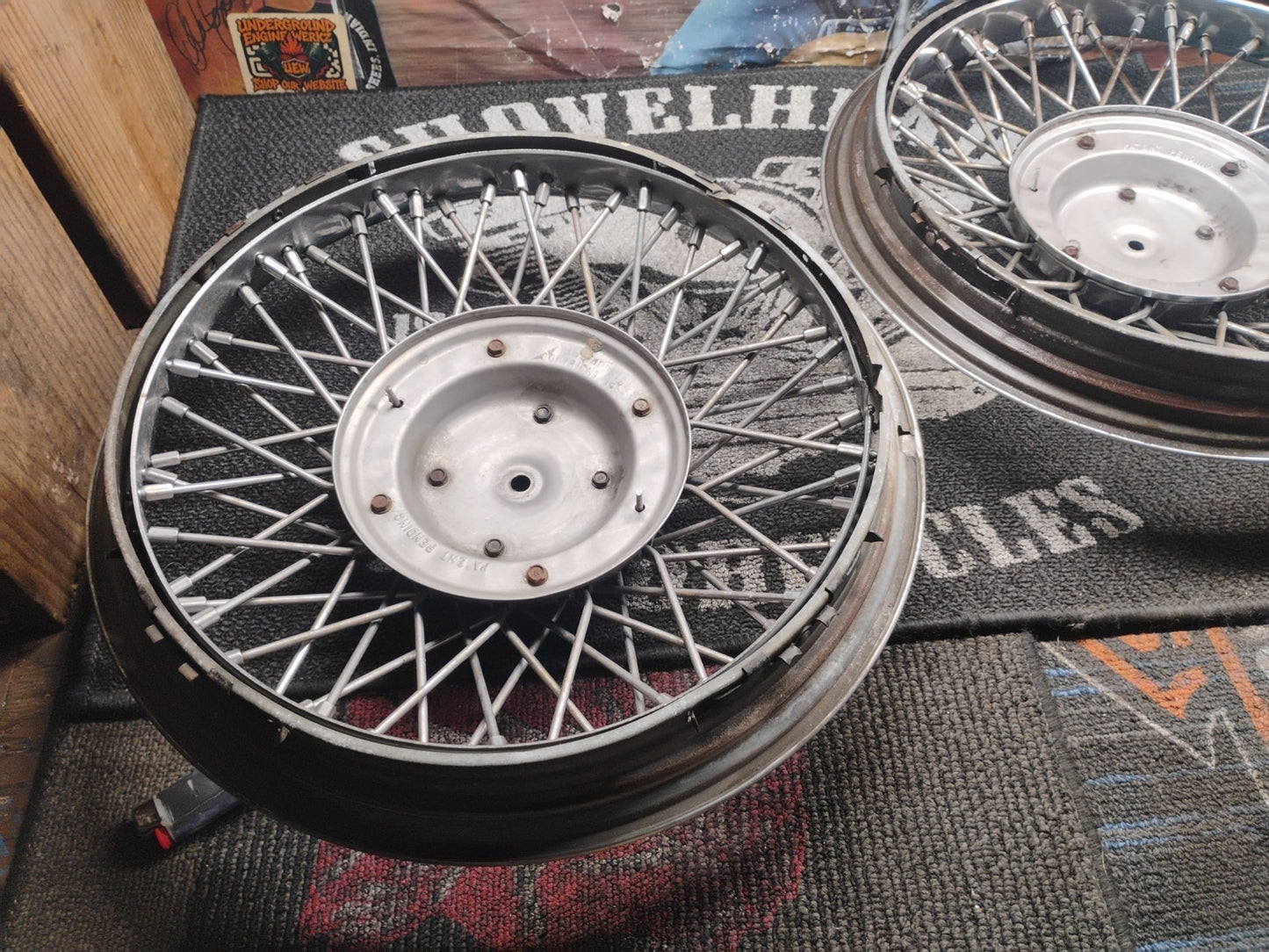 OEM 1983-1986 Oldsmobile Cutlass Ciera 14" Wire Hubcaps Wheel Covers GM 22515625
