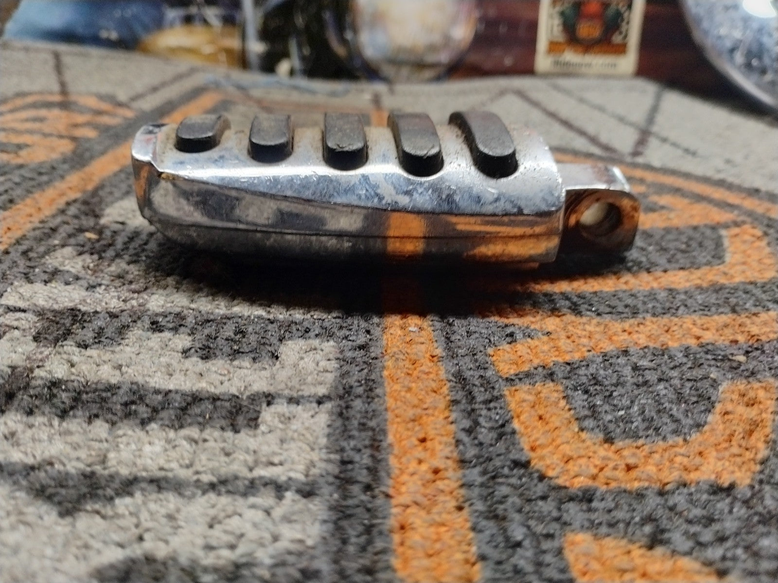 Harley-Davidson OEM XL Dyna Softail V-Rod Airfoil RIGHT Foot Peg SMALL 50134-95