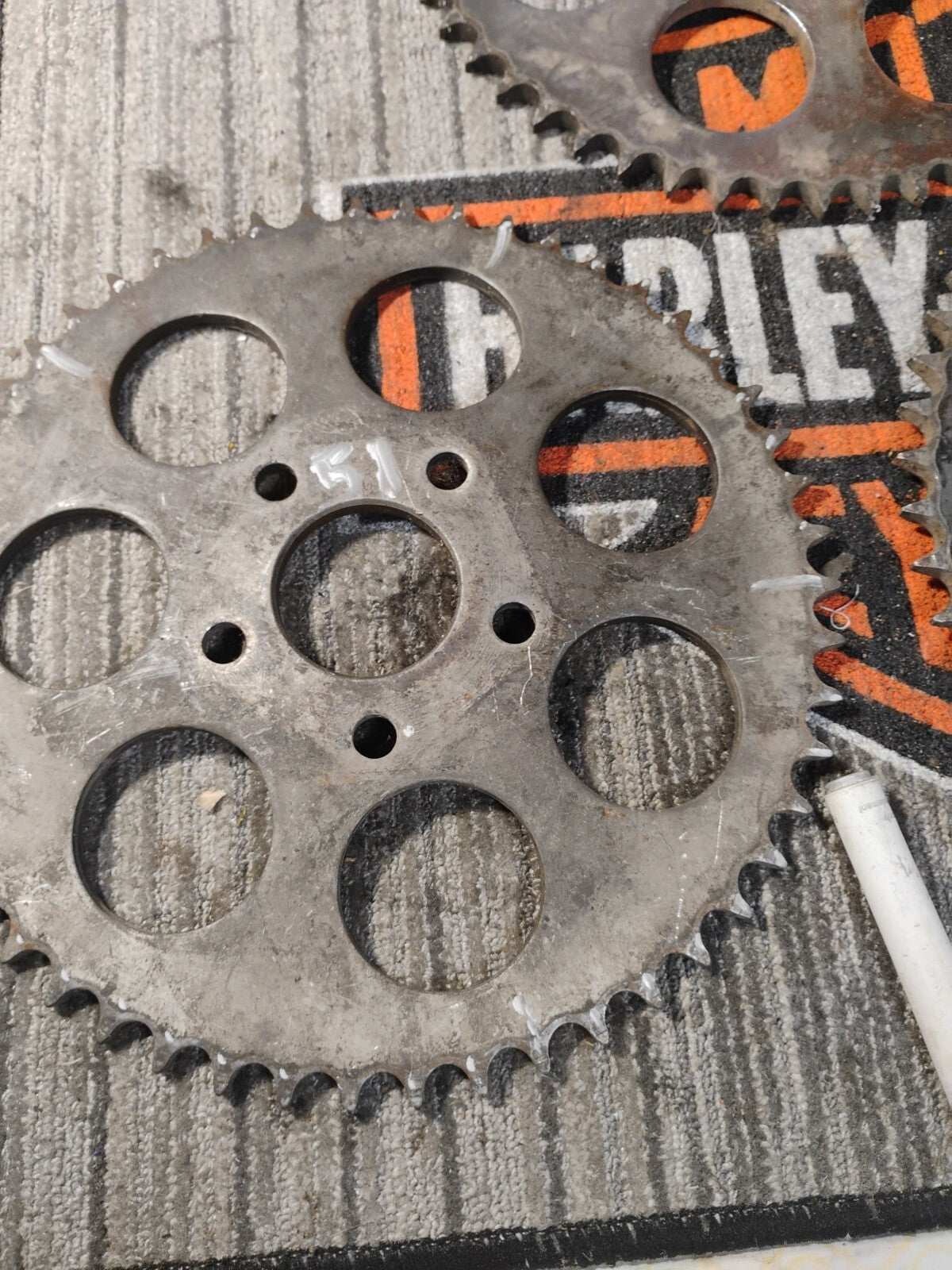 Harley Davidson Rear 51T Tooth Sprocket Dished Shovelhead