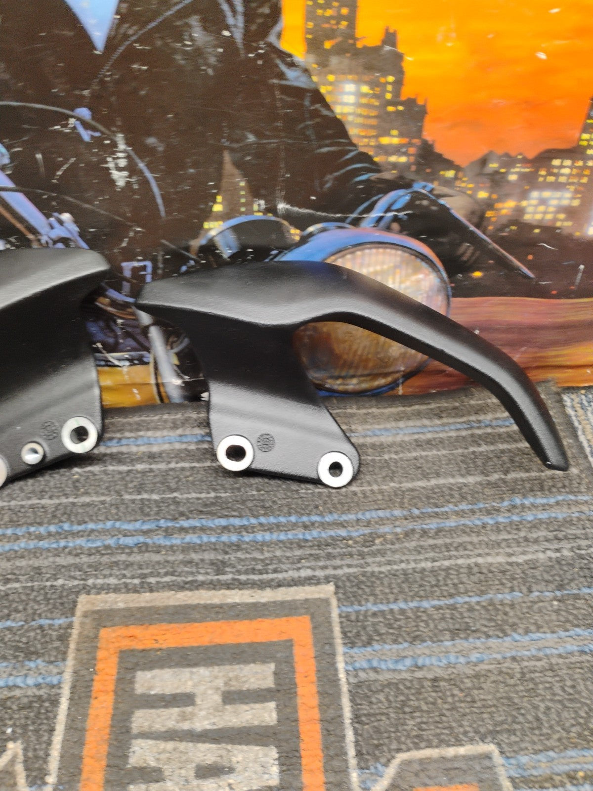 2023 22-24 Royal Enfield Hunter 350 Rear Passenger Pillion Grab Rail Handle Grip