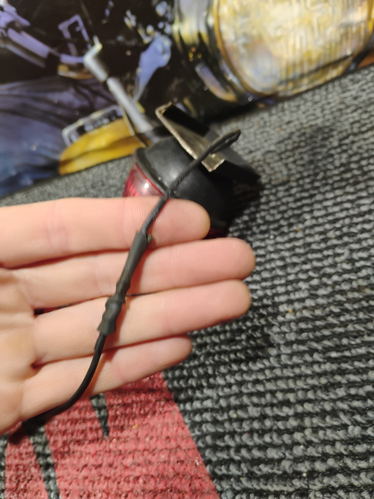 Motorcycle Red Brake Tail Lights