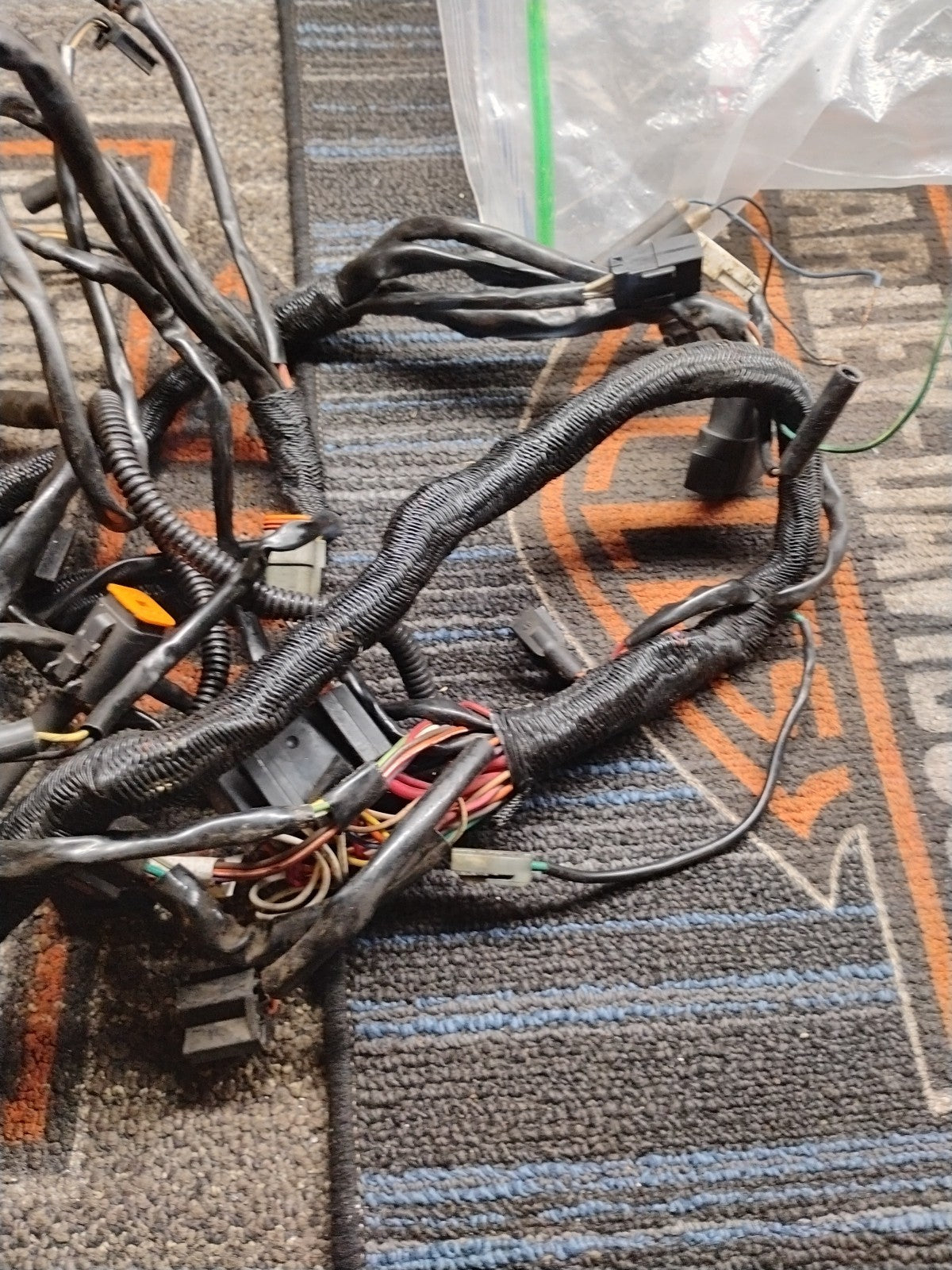 2002 Buell Blast 500 Almost Complete Wiring Harness Oem