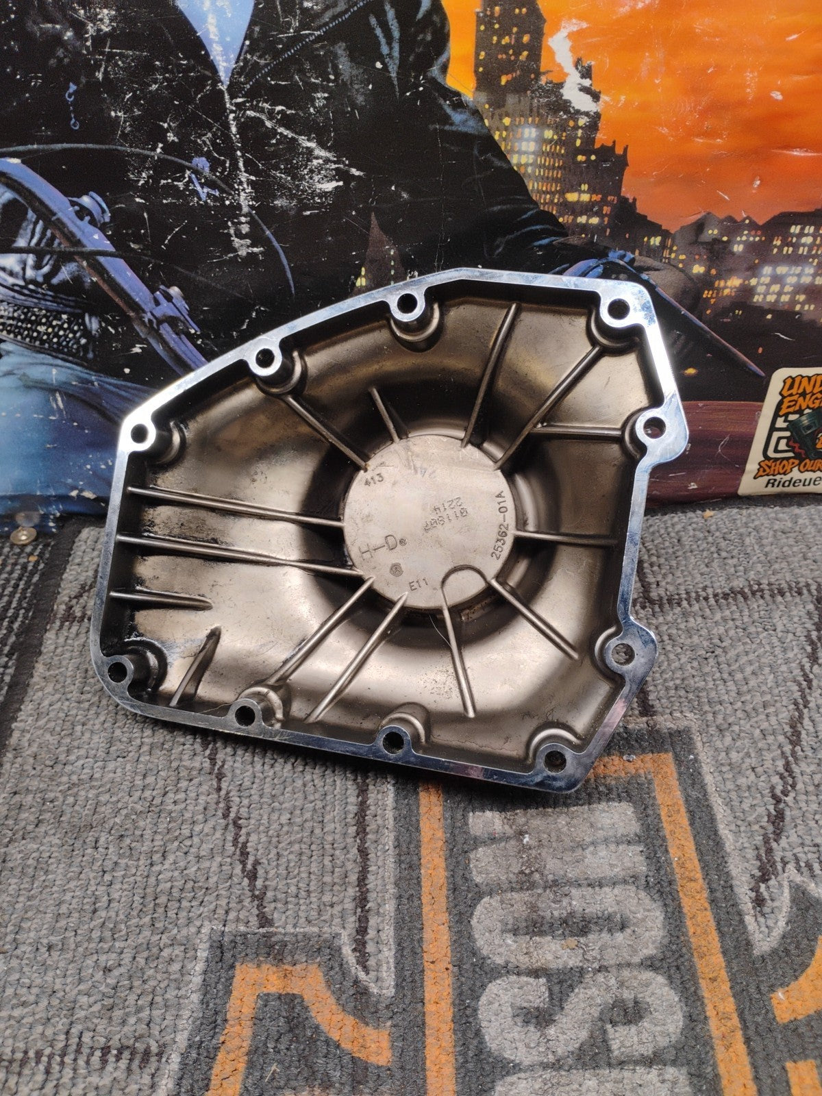 Genuine Harley Davidson OEM Polished Twin Cam Cover #25362-01A