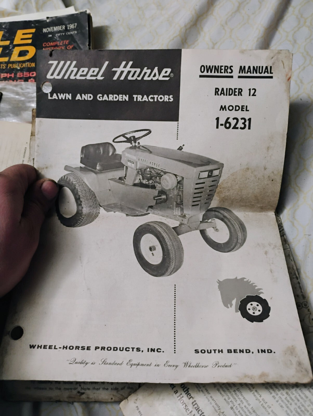 Wheel Horse Koler Lawn tractors riding mower workhorse Service Manuals Lot 