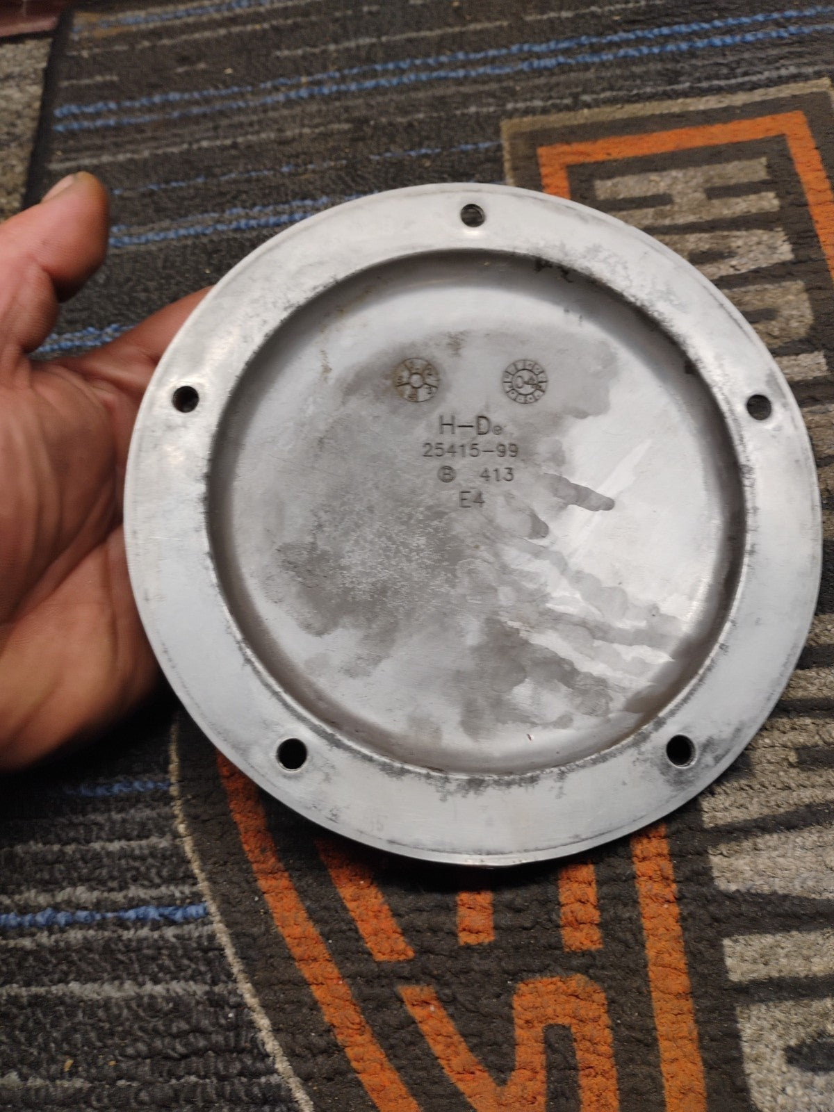 Chrome Harley-Davidson Twin Cam Derby Cover #25415-99