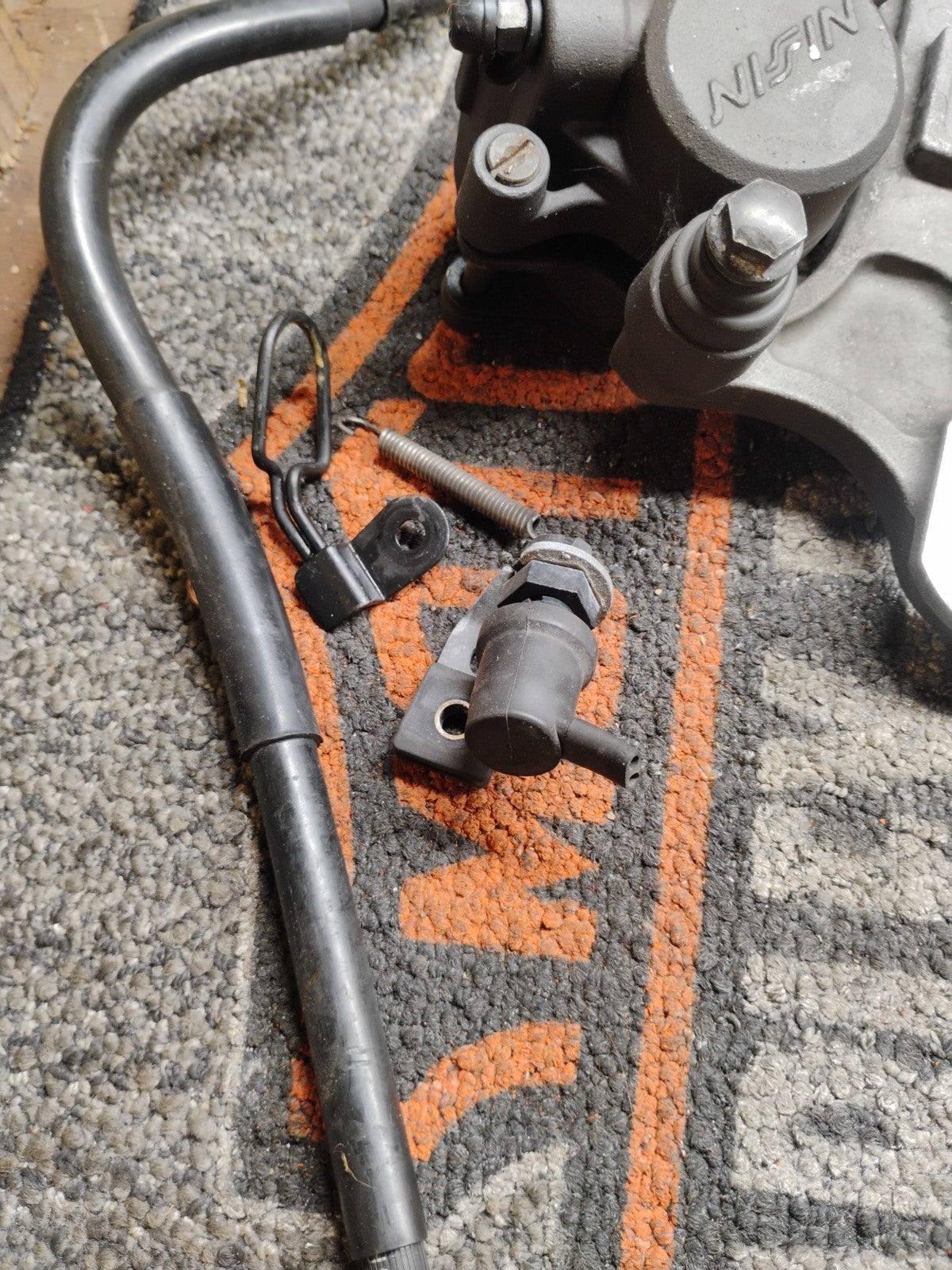 09-11 YAMAHA YZF R1 Rear Brake Caliper Master OEM Stock Good #0110