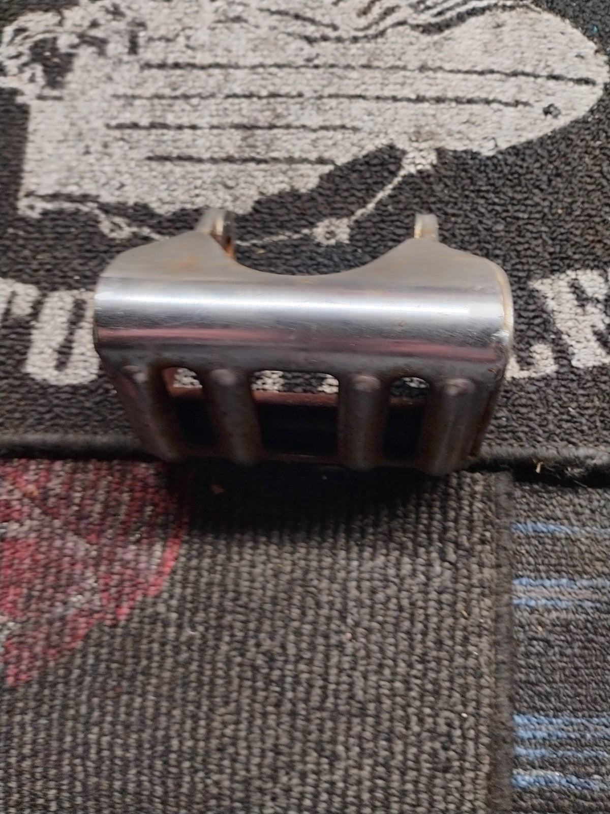 1981 Yamaha XS650 Passenger Foot Peg Mount Bracket OEM Rear Footrest XS 650