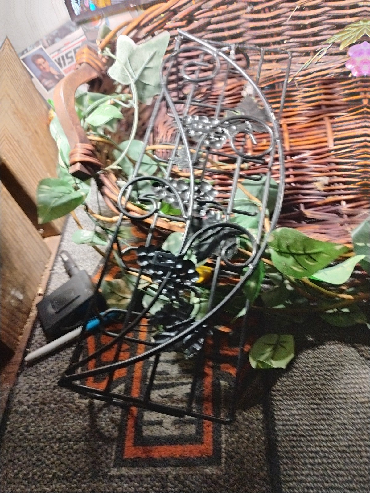 Champagne and Wine Bottle Cork Holder Bar Display and Other Wine Home Decor 