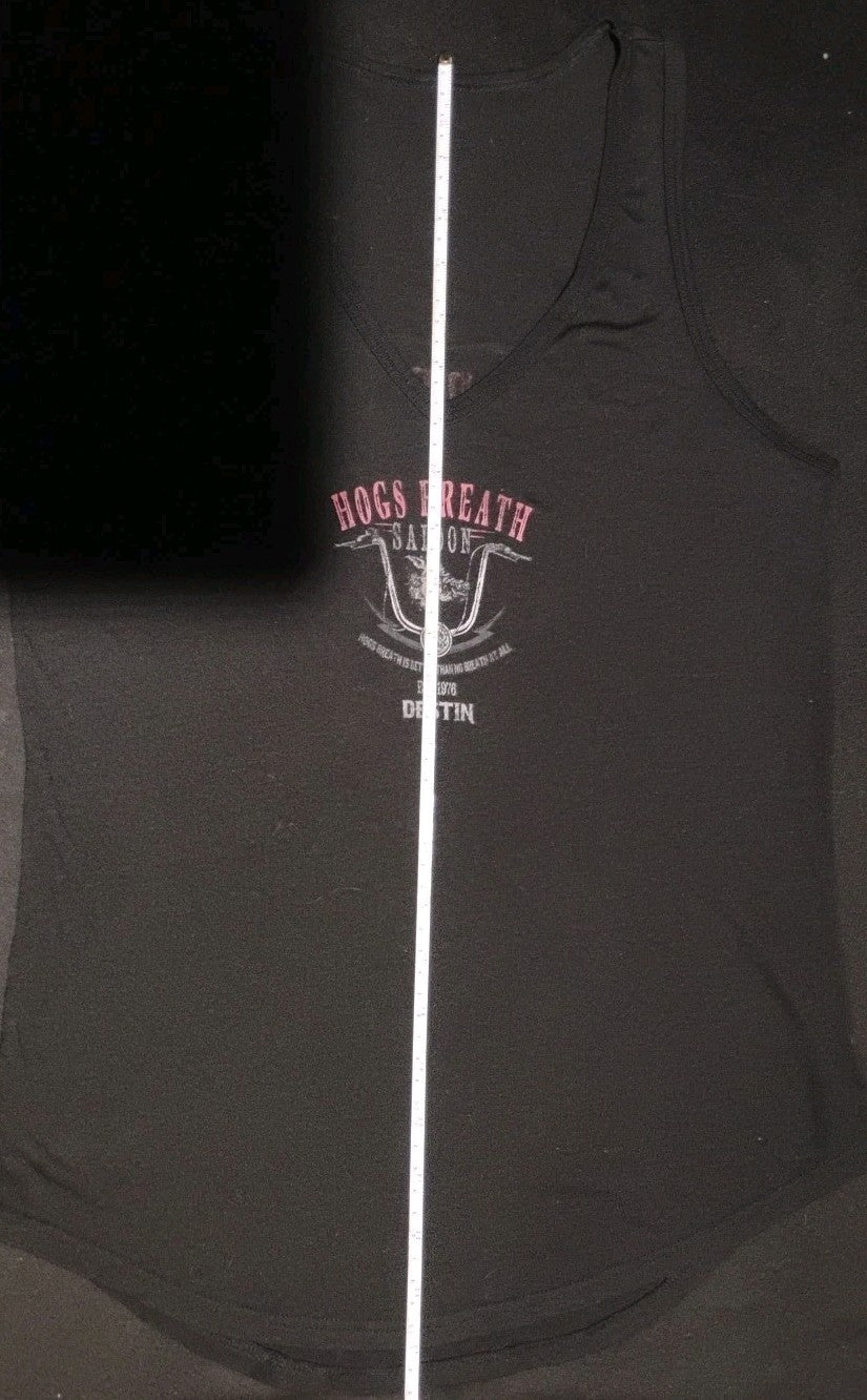 Hogs Breath Saloon Destin Women's Tank Top S/M Biker 