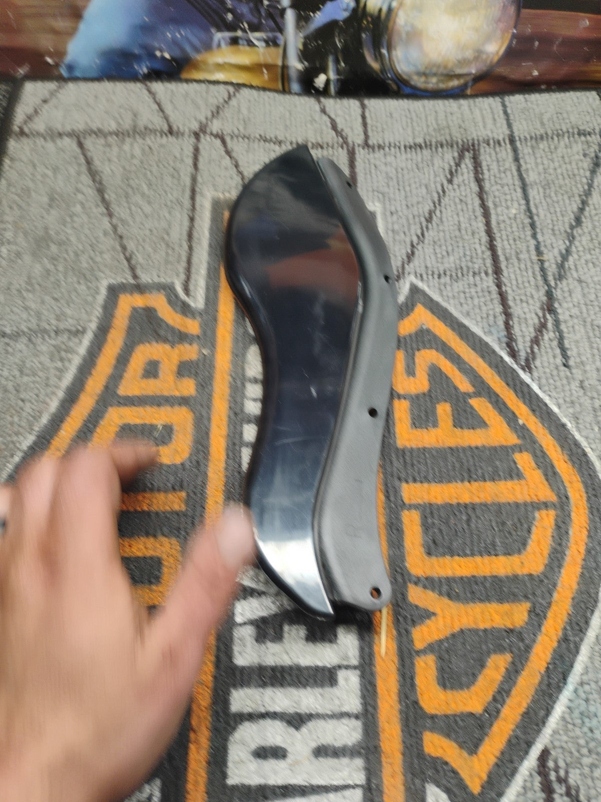 2005 05 Harley Davidson Electra Glide FLHT Aftermarket Windshield Trim Fairings