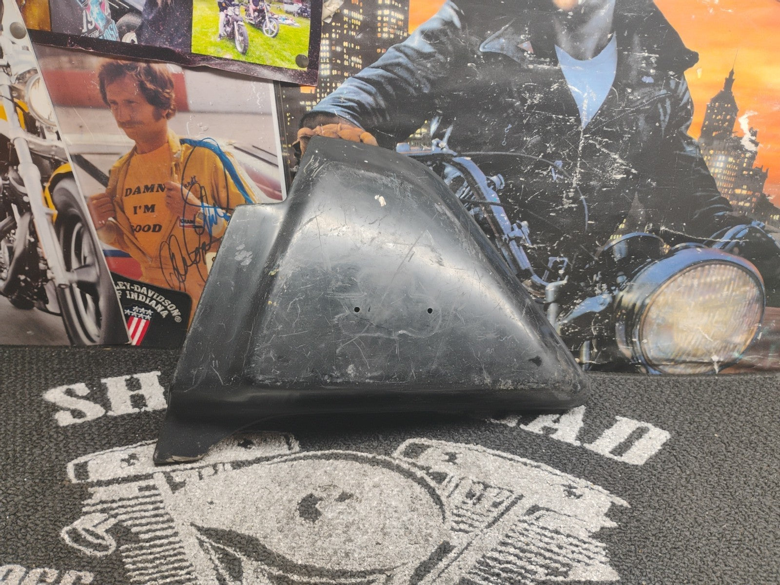 1981 Kawasaki KZ650 CSR 650 Left Side Cover OEM Black