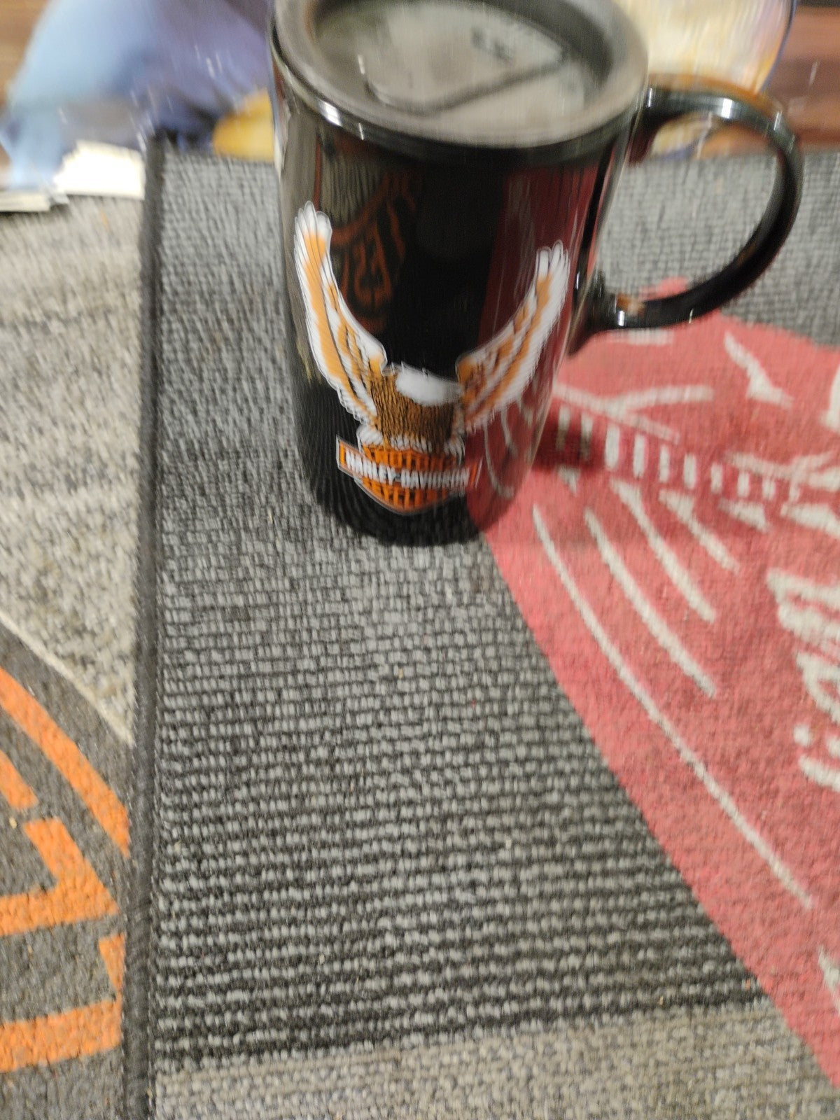 Harley-Davidson® Travel Latte Mug, Bar & Shield Eagle Tall Boy, 21 oz.