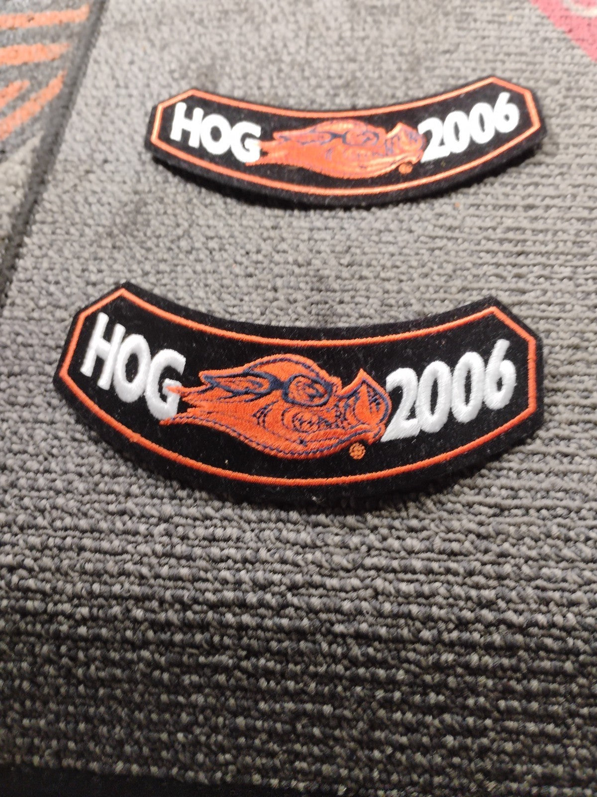 2006 Harley-Davidson Owner's Group HOG Rocker Patch  New Old Stock!