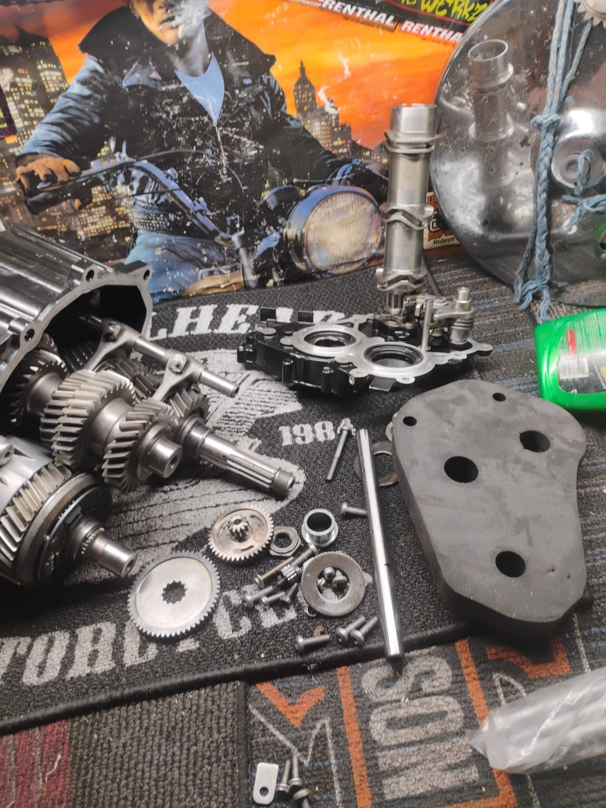 Title:  BMW R1200RS LC 2017 OEM TRANSMISSION GEARBOX INTERNALS SHAFTS GEARS LOW