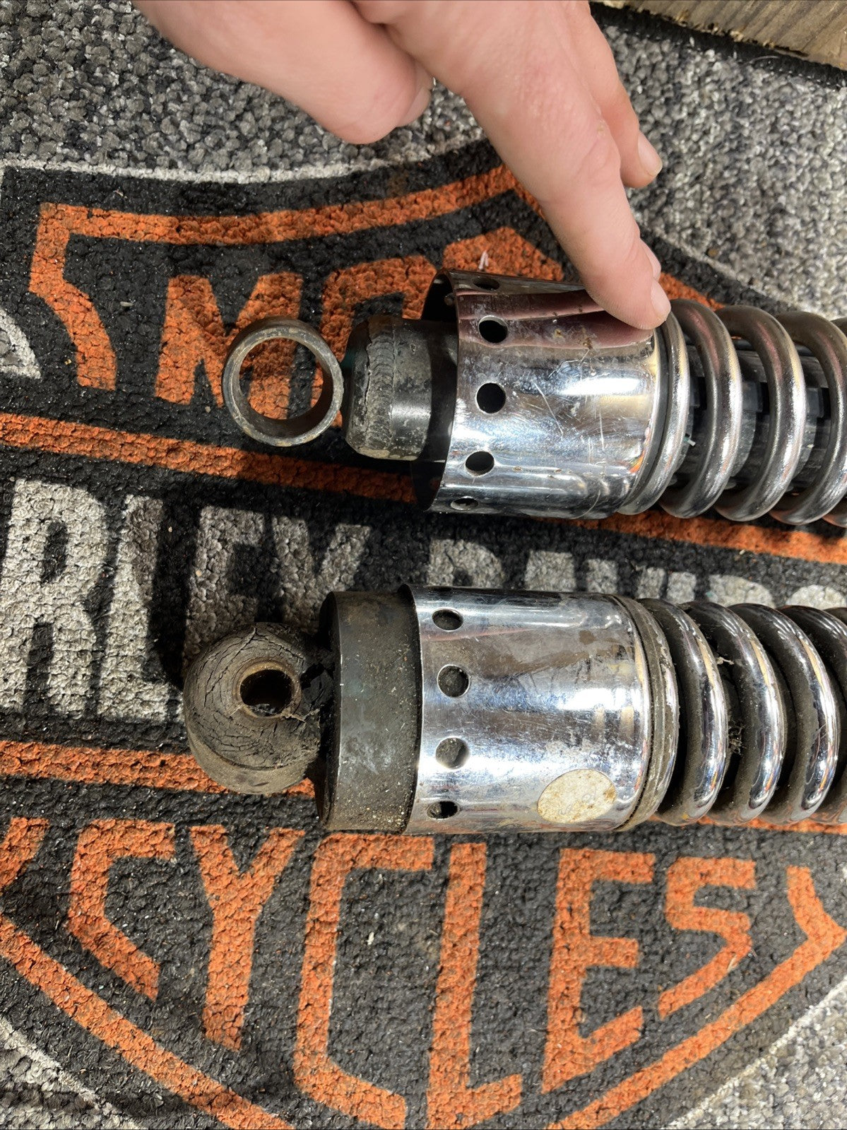 Harley Davidson Shovelhead Shocks 12"