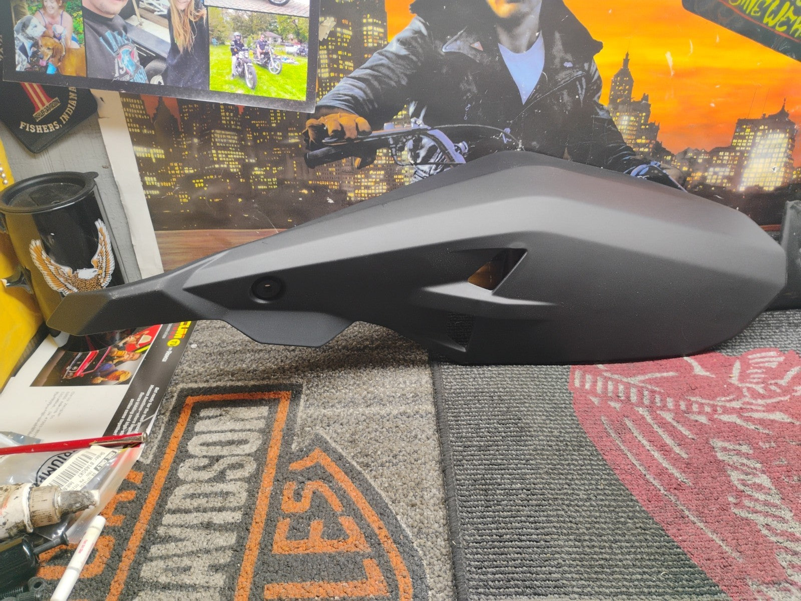 BMW C400GT / C400X Exhaust Muffler Cover Shield Heat 46639467909