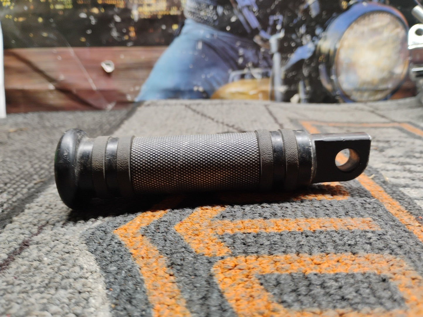 2000 Harley Davidson FXDWG Softail Left Foot Peg