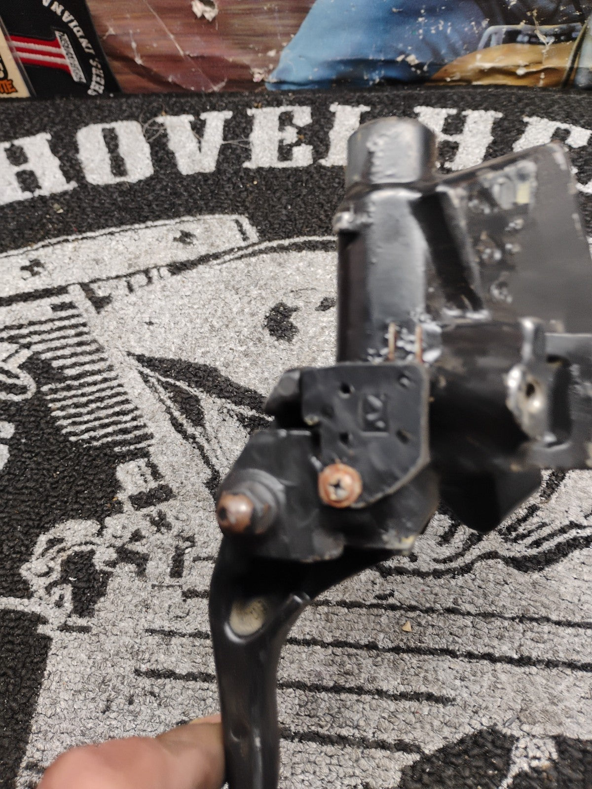 Universal Front Brake Master Cylinder w/ Lever 7/8” Honda Kawasaki Yamaha + Swit