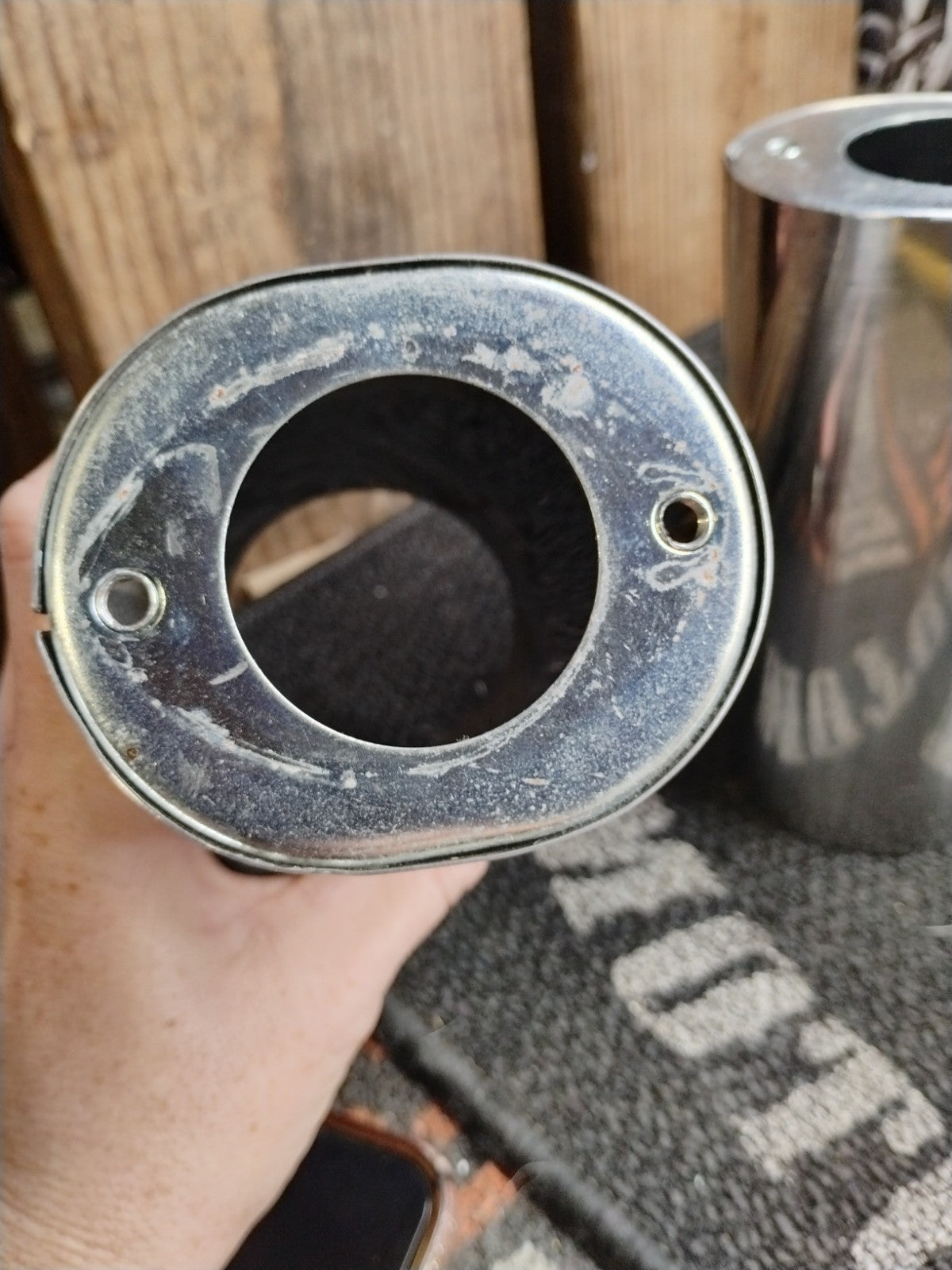 Chrome Front Fork Slider Covers FLH Glide Shovelhead Evo twin Cam Ultra Heritage