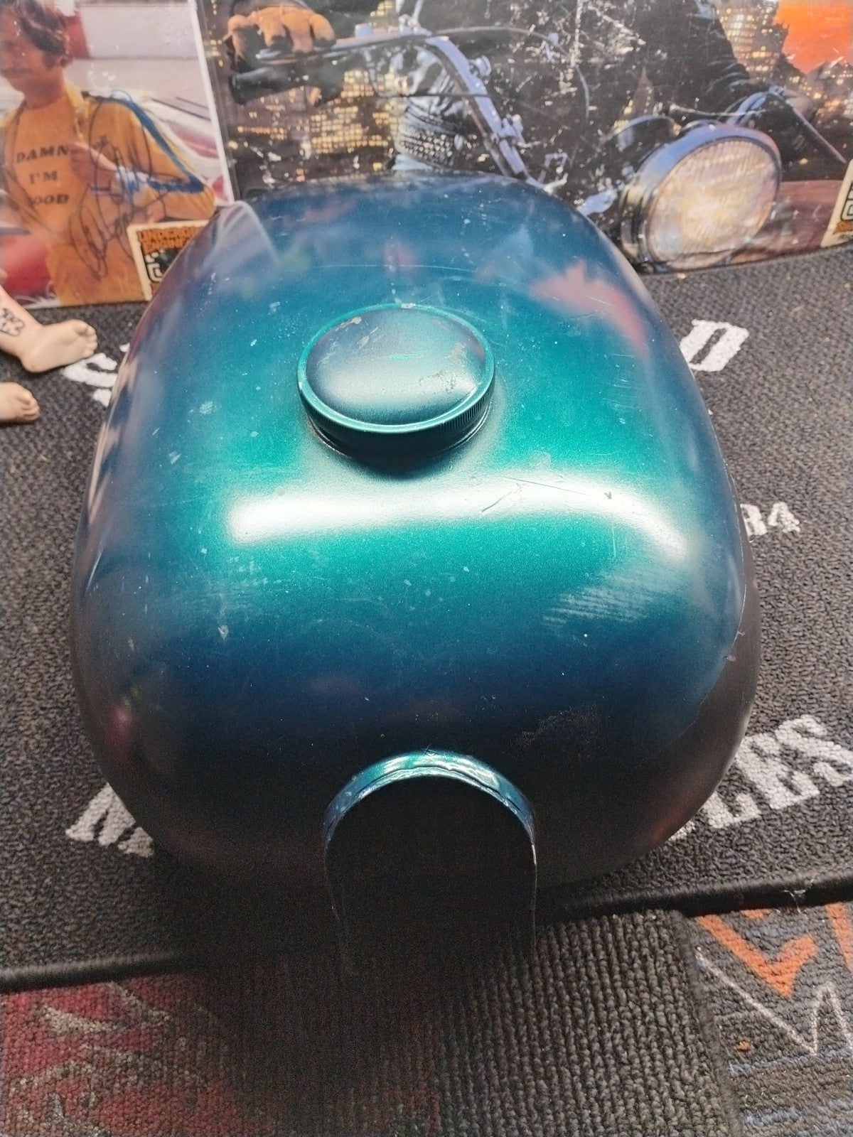 Harley Davidson 1973 Super-Glide FX FXE Shovelhead gas tank 