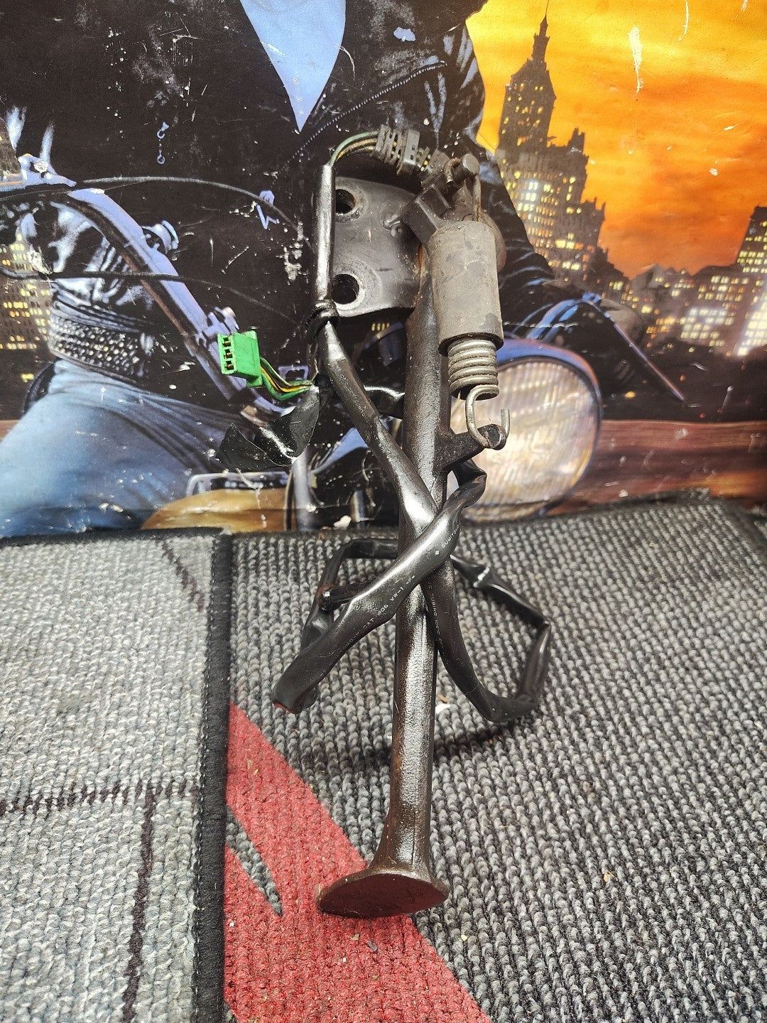 1991 91 92 93 94 HONDA CBR 600 F2 CBR600 KICKSTAND KICK SIDE STAND And Switch 